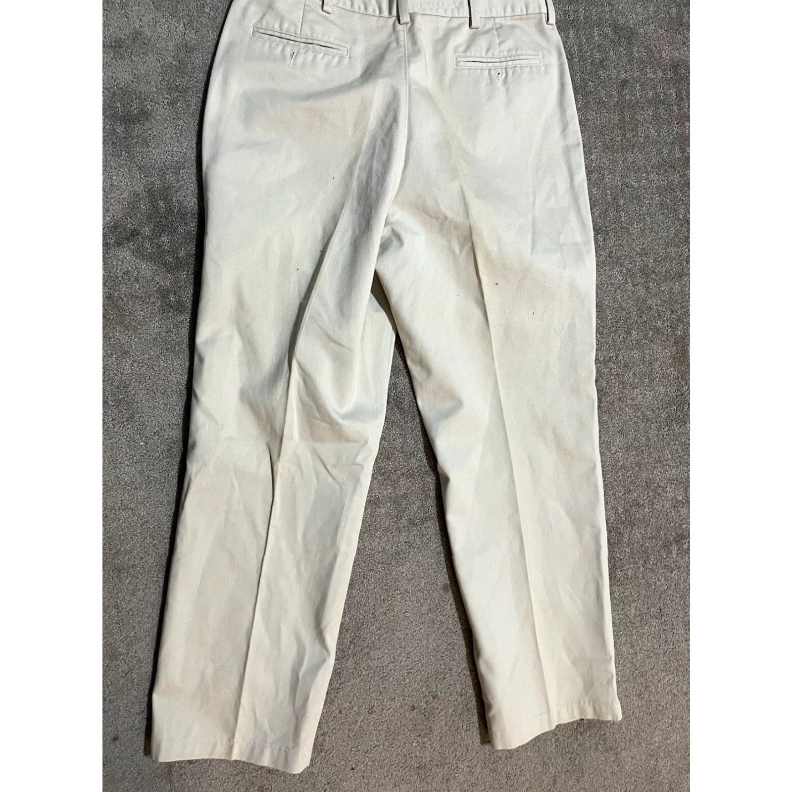 Eddie Bauer Eddie Bauer Classic Fit Chino Pants Men's 36x32 Beige Casual Size US 36 / EU 52 - 3 Thumbnail