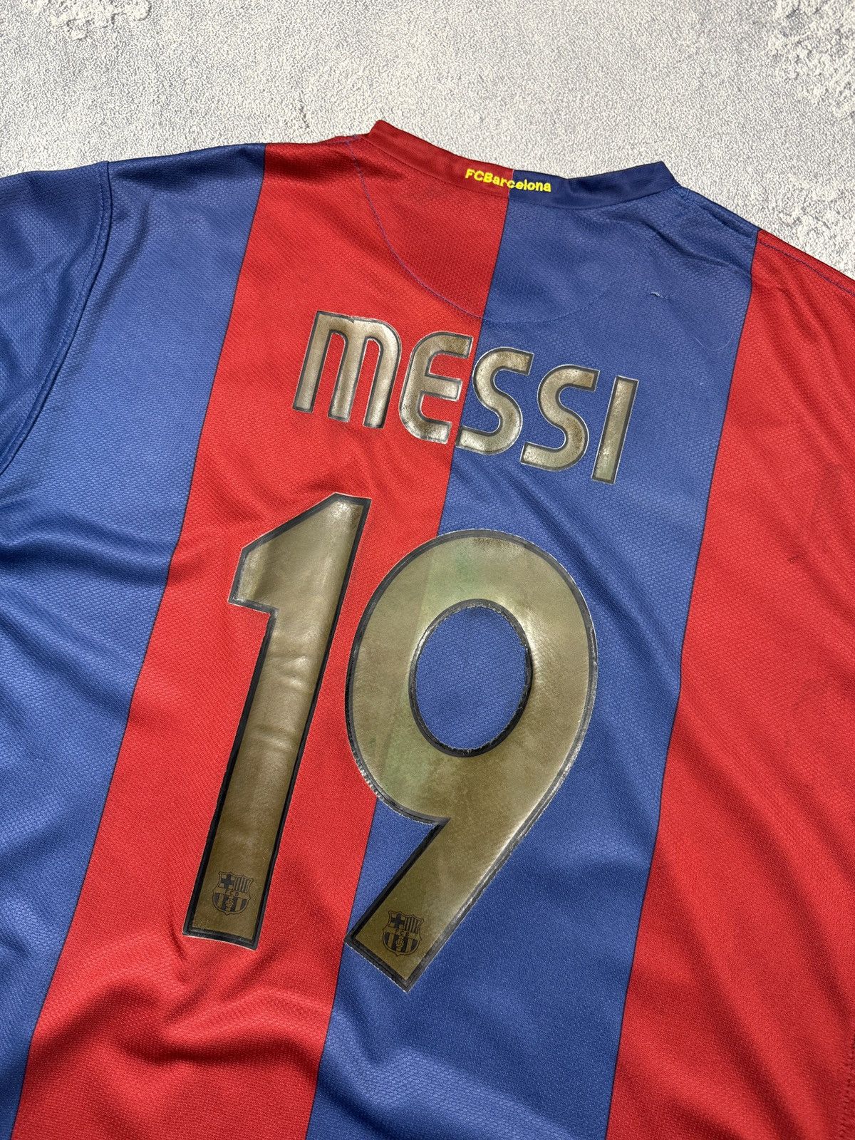 Nike Nike FCB Barcelona Football Tee jersey LFP Messi 19 Size US XL / EU 56 / 4 - 5 Thumbnail