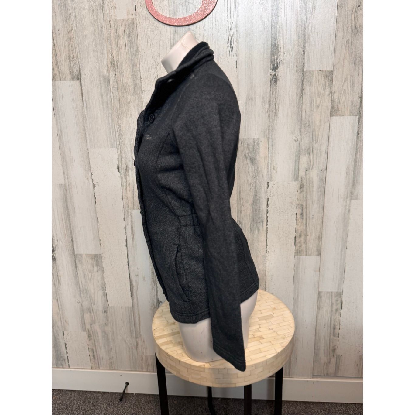 Columbia Columbia Sportswear Black Button-Up Fleece Jacket Women’s XS Size XS / US 0-2 / IT 36-38 - 4 Thumbnail