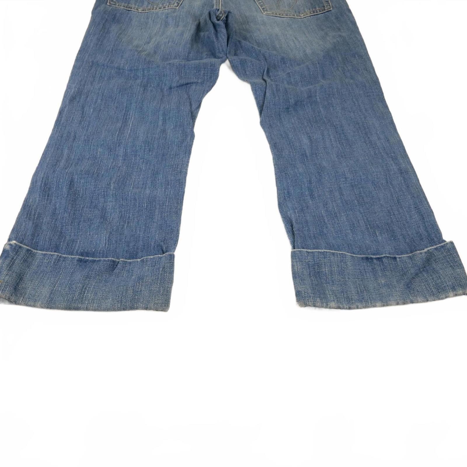 Other Calvin Klein Light Blue Cropped Jeans with Cuffed Hem Size 8 Size 30" / US 8 / IT 44 - 7 Thumbnail