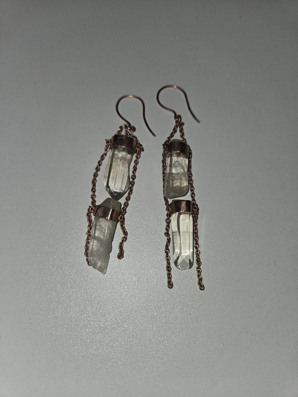 Other Buddha Jewelery Organics 2 Chainz Crystal Earrings Size ONE SIZE - 4 Thumbnail