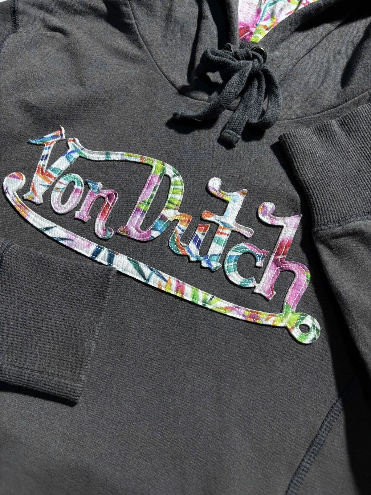 Von Dutch Y2K Von Dutch Hood Embroidered Logo Rap F ubu Style Ed Hardy Size L / US 10 / IT 46 - 1 Thumbnail
