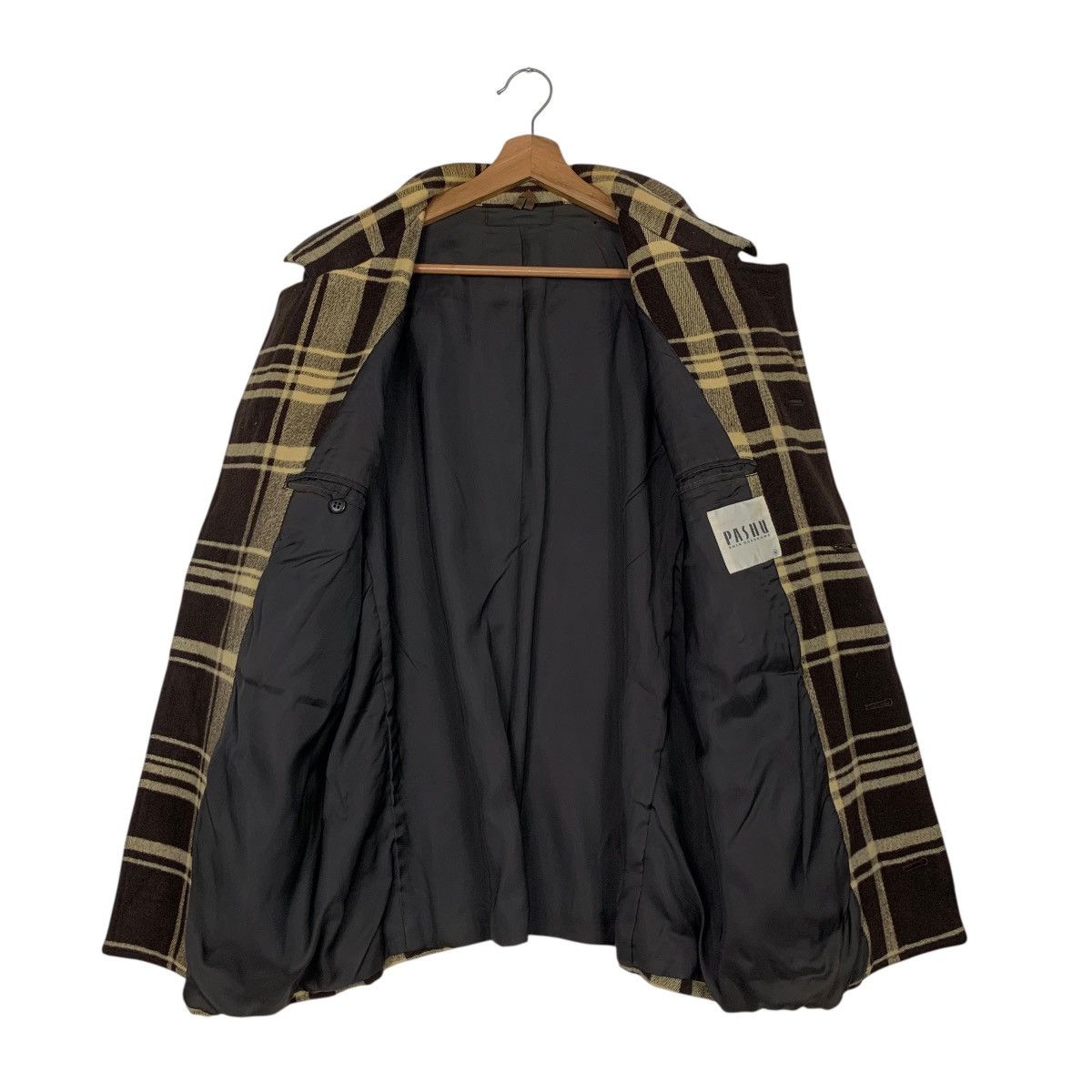Japanese Brand Vintage PASHU SHIN HOSOKAWA Checked Flannel Jacket 2918-C132 Size US M / EU 48-50 / 2 - 11 Thumbnail