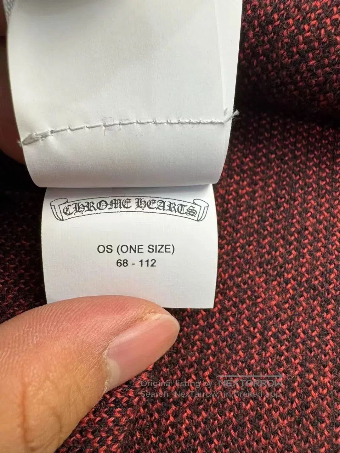 Chrome Hearts Chrome Hearts Red Cross Vine Sweater. Size US M / EU 48-50 / 2 - 4 Thumbnail