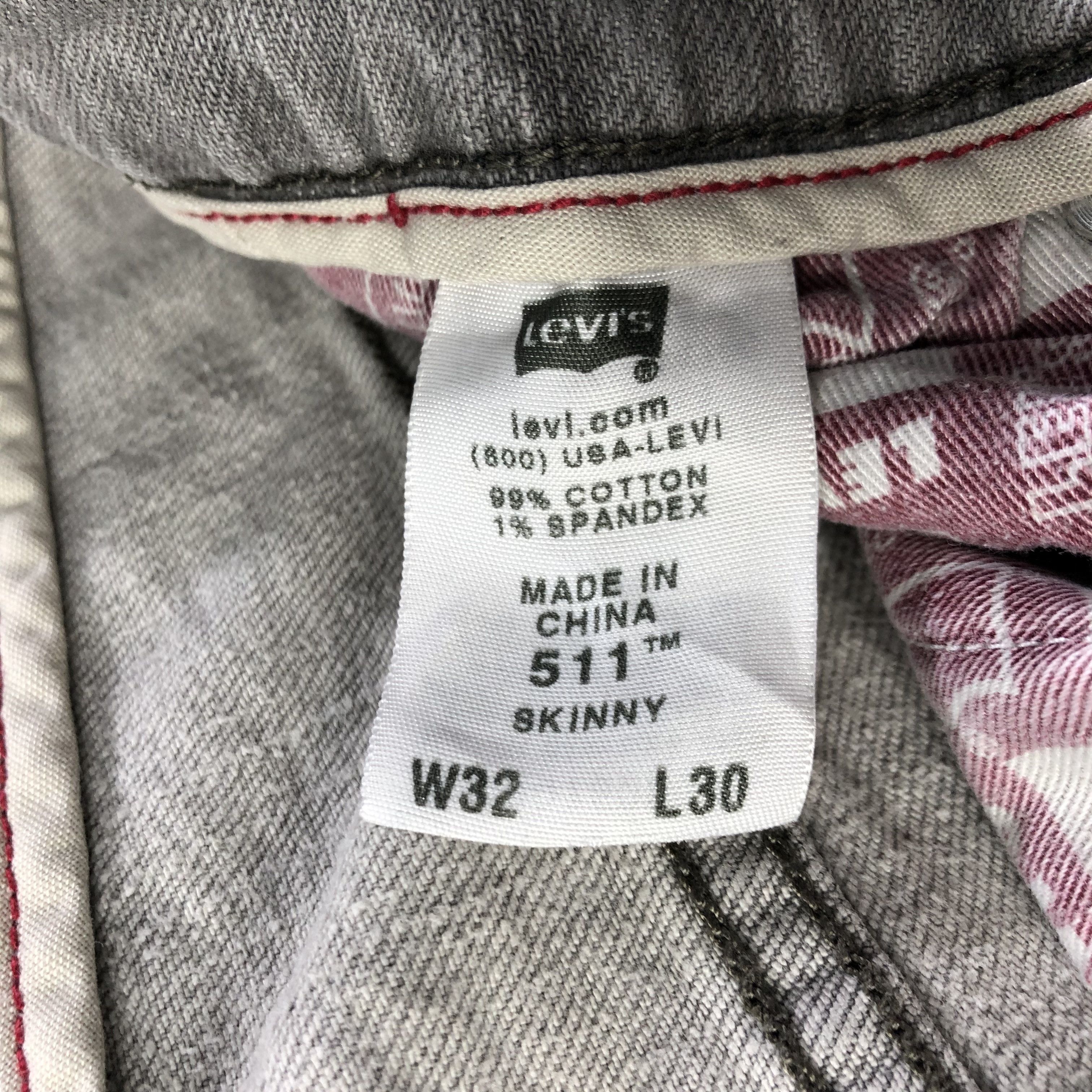 Levi's Vintage Levis 511 Jeans-J3458 Size US 32 / EU 48 - 10 Thumbnail