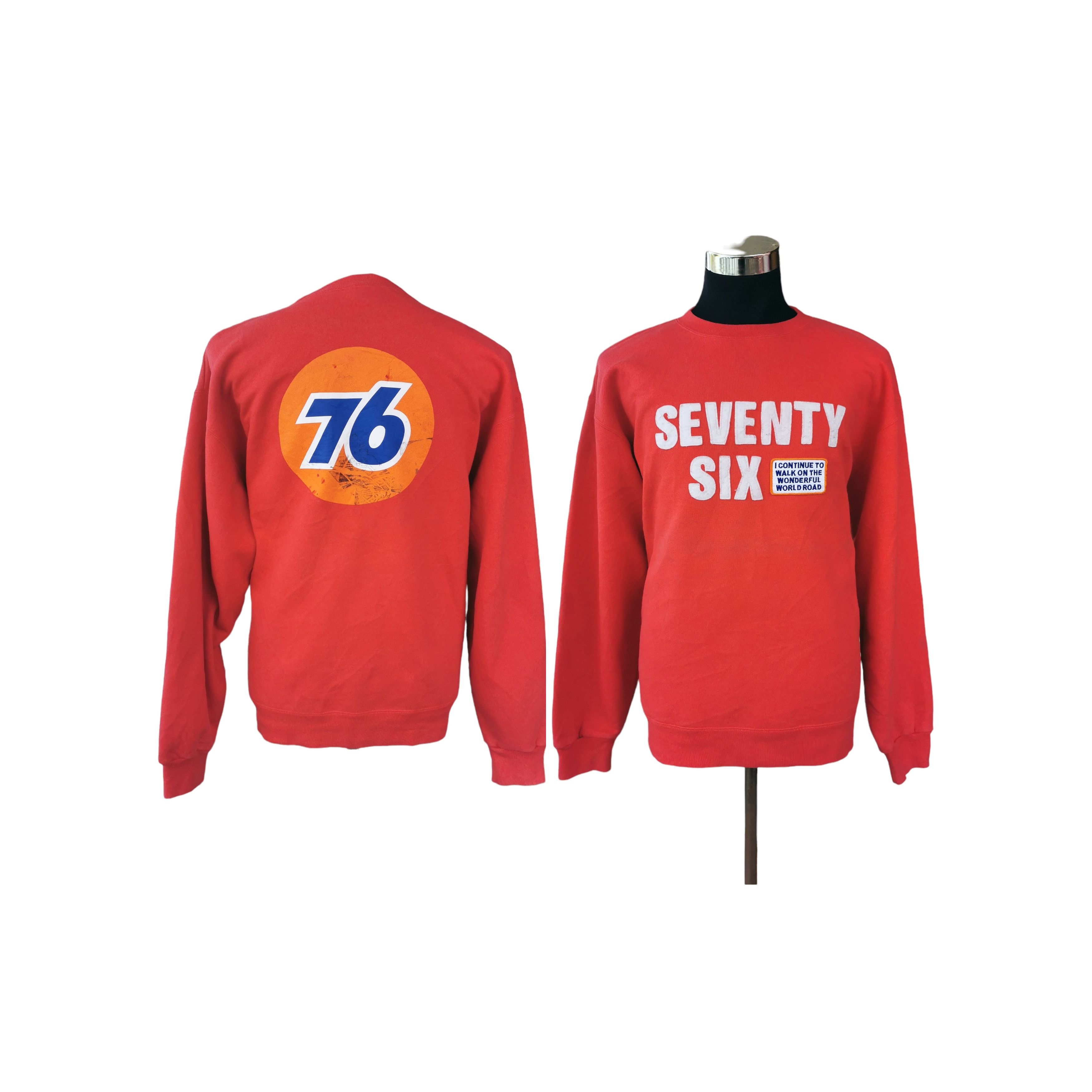 Sports Specialties 76 Lubricants Seventy Six Racing Motor Sweatshirts Size US L / EU 52-54 / 3 - 1 Thumbnail