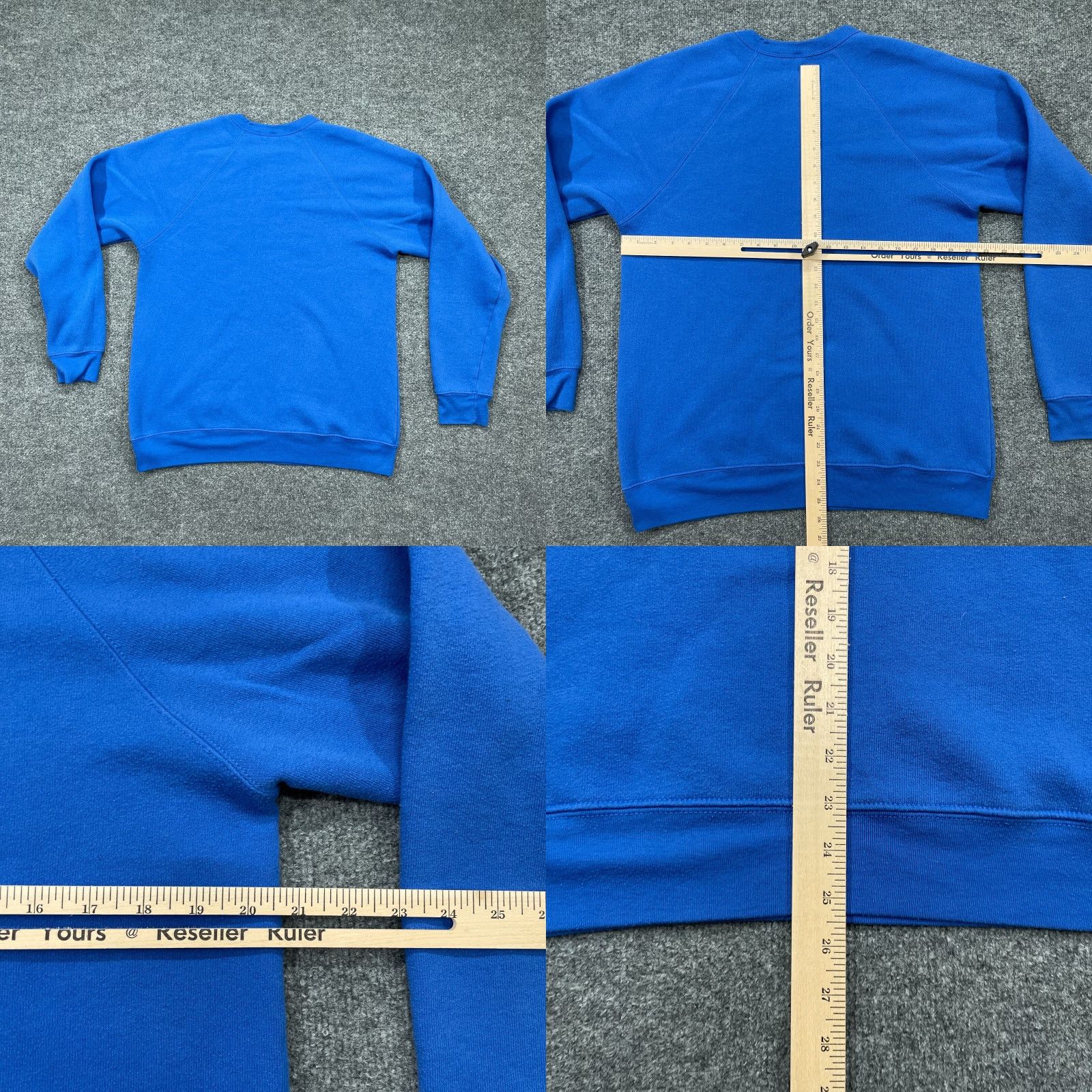 Vintage VINTAGE Bacon Sweatshirt Mens Large Blue Pullover Joke Comedy Meat Adult 90s Size US L / EU 52-54 / 3 - 8 Thumbnail