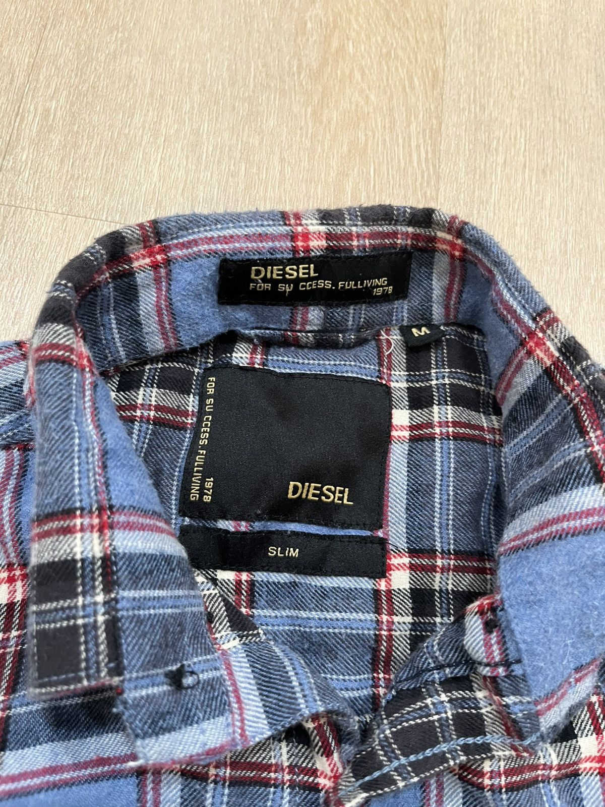 Supreme Diesel flannel shirt Size US M / EU 48-50 / 2 - 5 Thumbnail