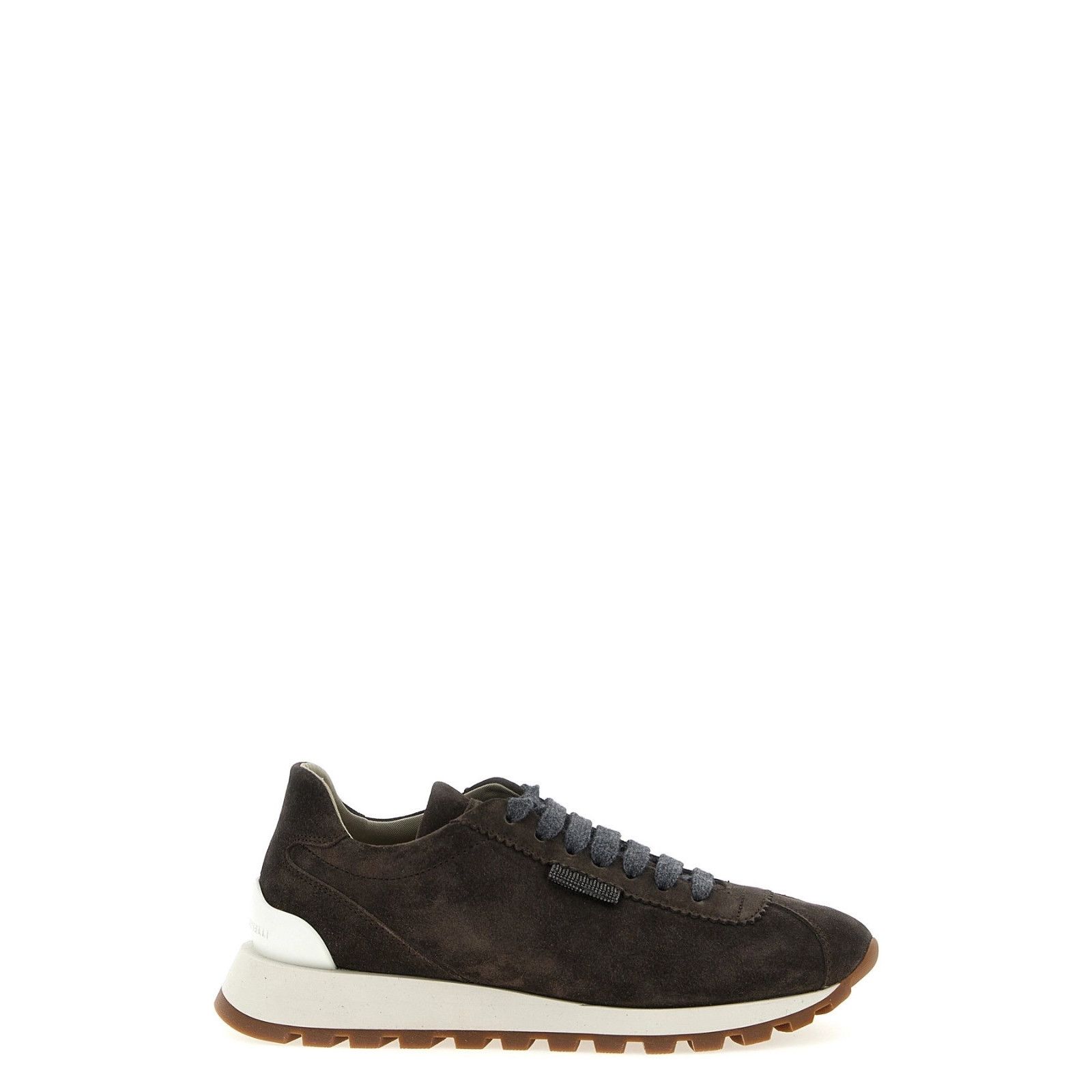 BRUNELLO CUCINELLI Brown Suede Sneakers New & Authentic (Wom