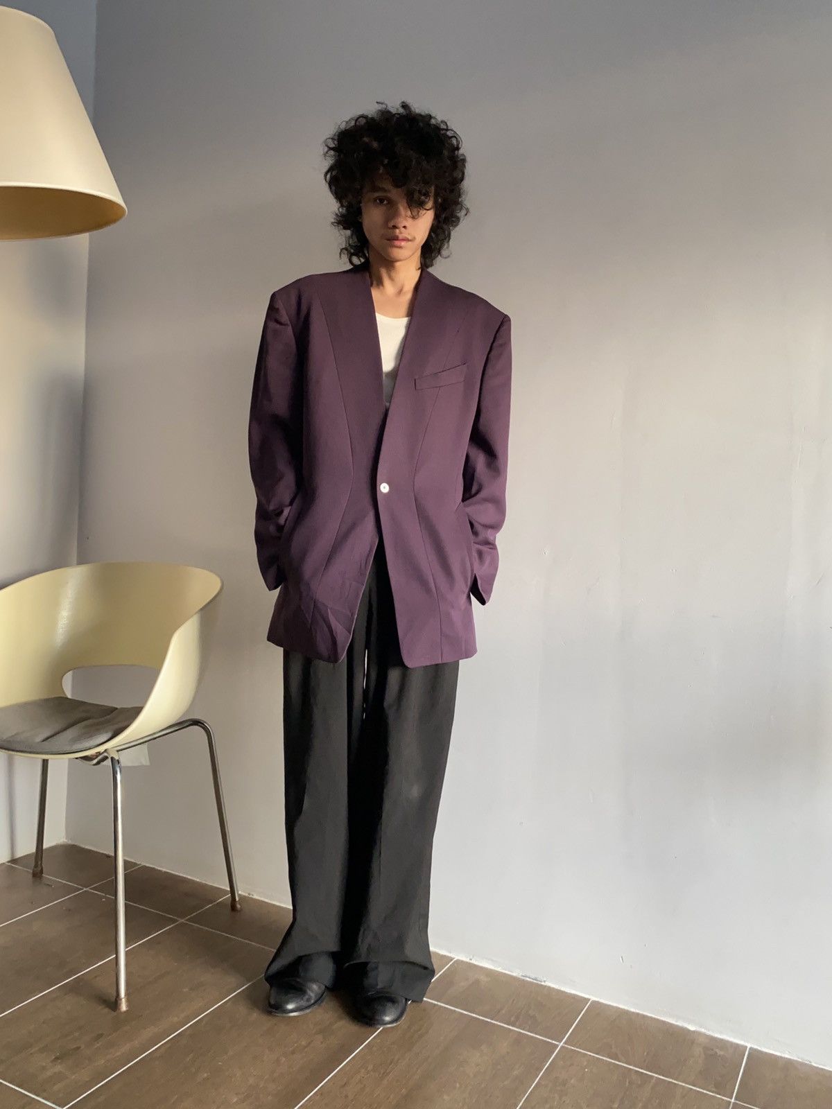 Thierry Mugler 1990s Thierry Mugler men blazer Size 50R - 5 Thumbnail
