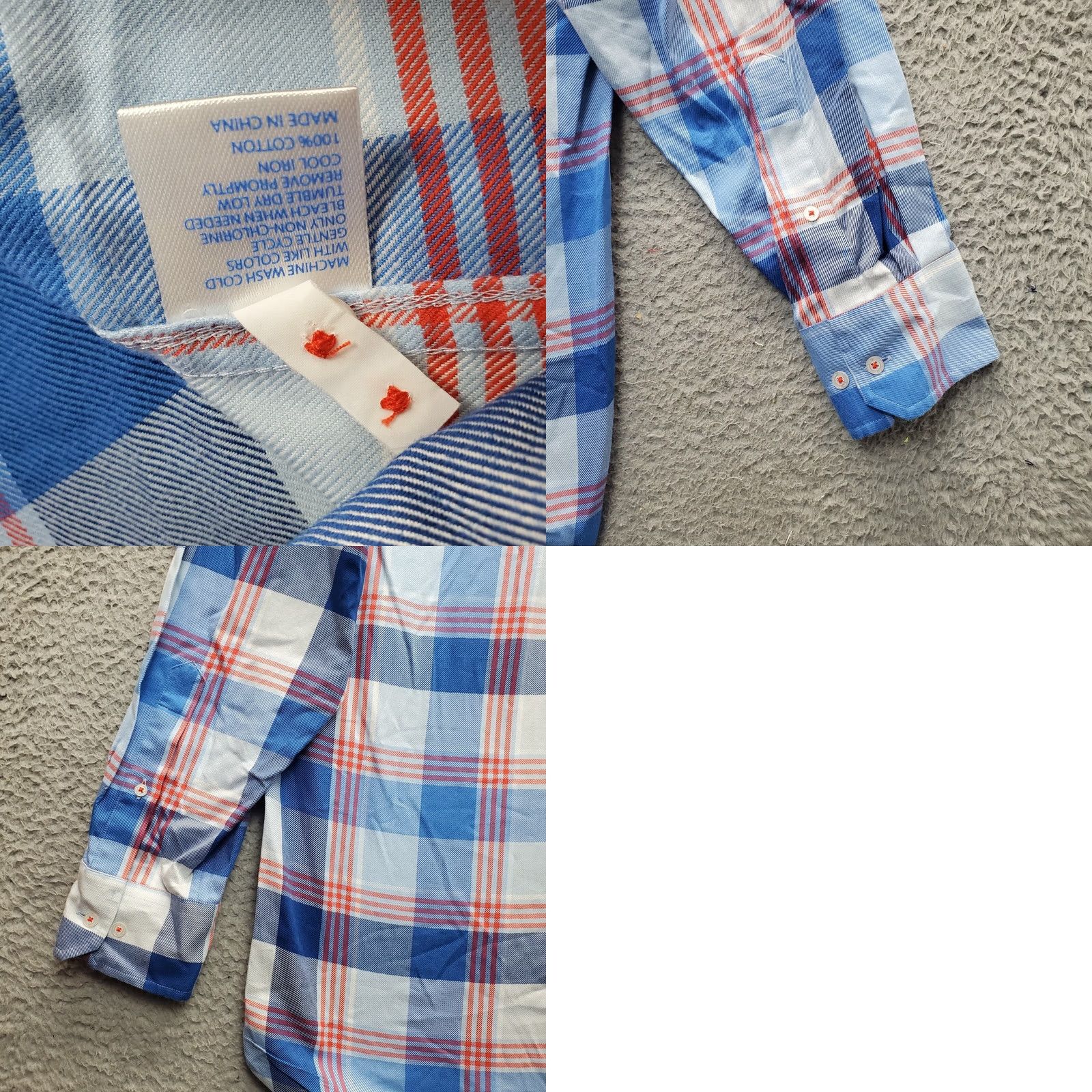 Southern Tide Southern Tide Shirt Mens M Plaid Flannel Button-Up EUC Size US M / EU 48-50 / 2 - 8 Thumbnail