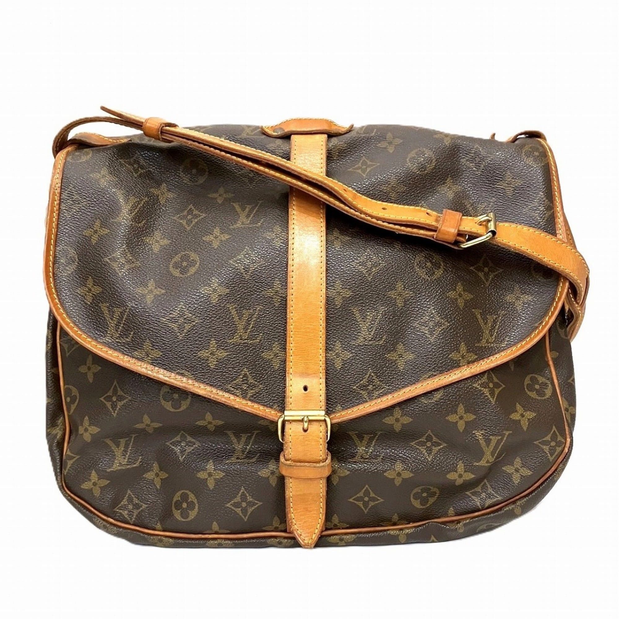 Louis Vuitton Louis Vuitton Saumur 35 Monogram Shoulder Bag M42254 Free Shipping Size ONE SIZE - 1 Thumbnail