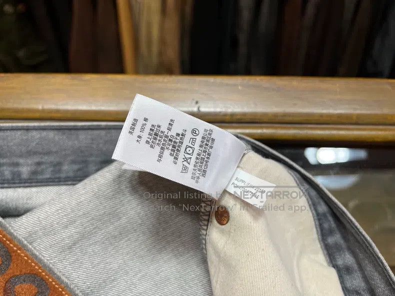 RRL Ralph Lauren RRL Ralph Lauren Grey Cow Jeans Size US 32 / EU 48 - 6 Thumbnail