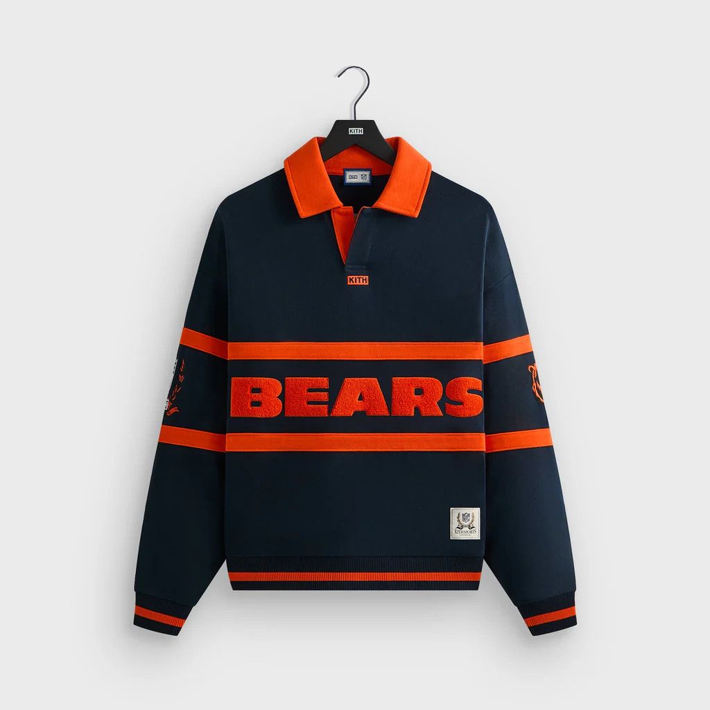 Kith x NFL Chicago Bears Vintage Rugby Nocturnal
