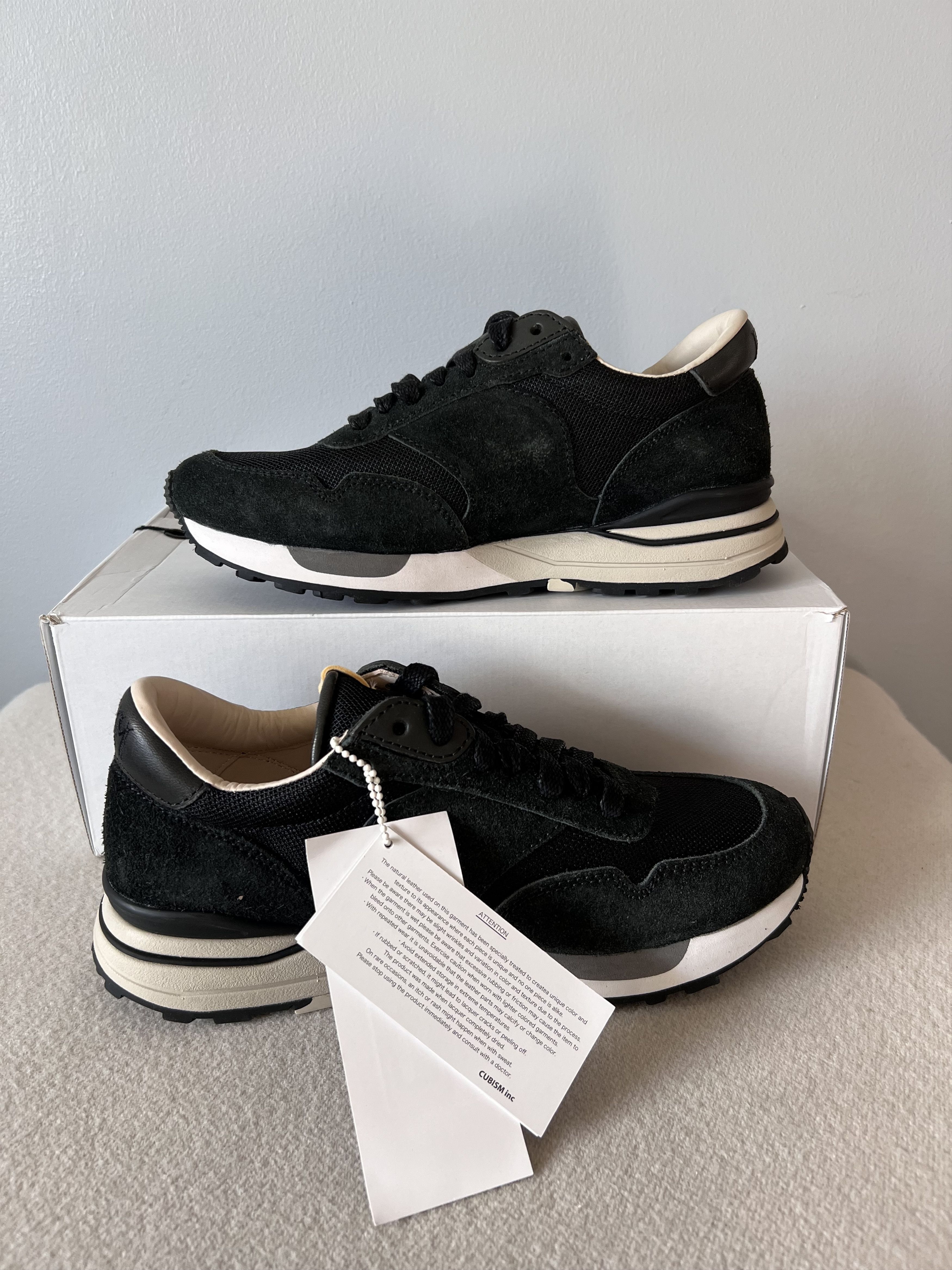 Visvim Visvim Roland Jogger Sneakers in Black Suede Size US 8 / EU 41 - 3 Thumbnail