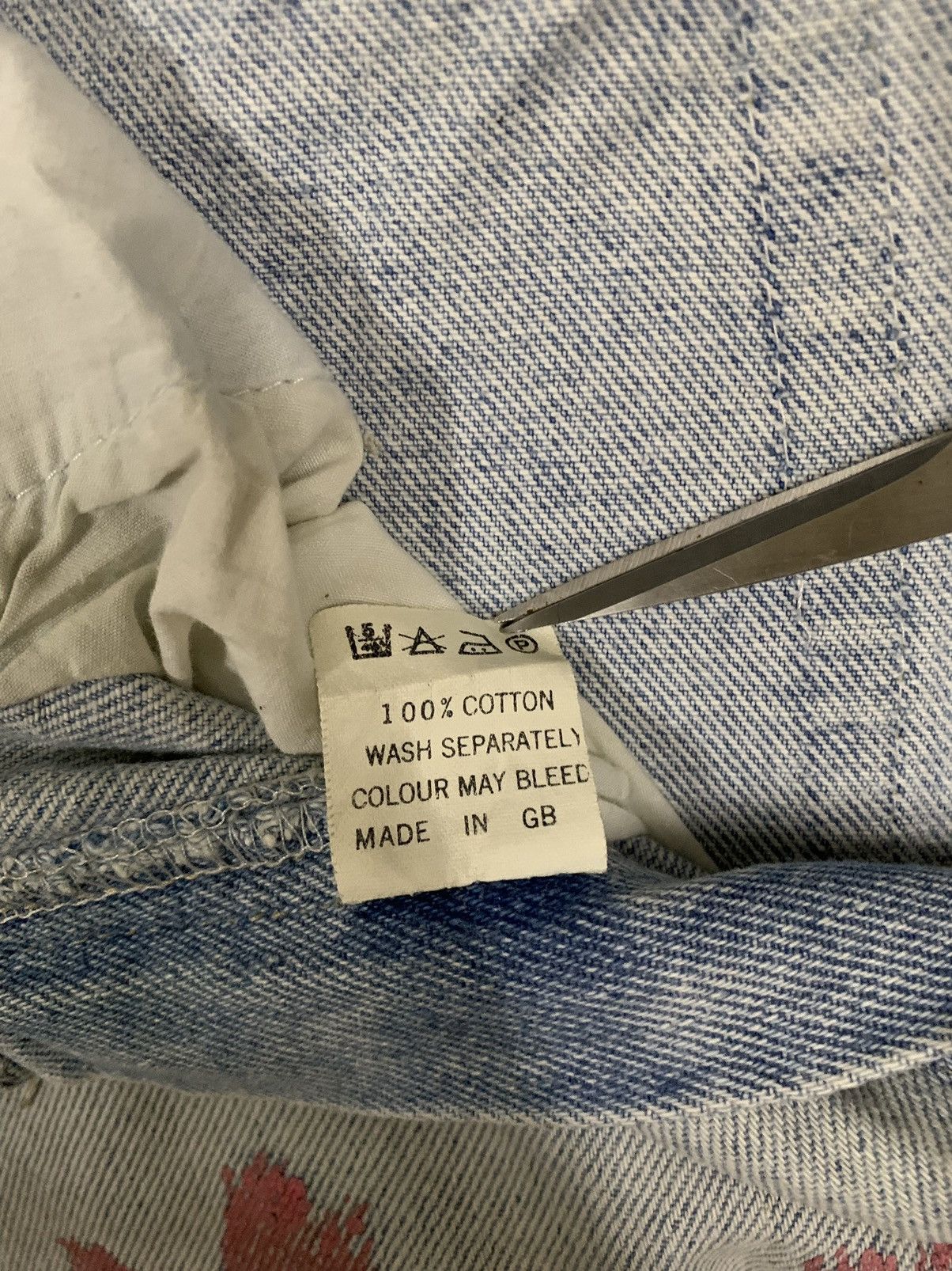 Ocean Pacific Vintage Y2K Ocean Pacific Imprinted Baggy Distressed Jeans Size US 30 / EU 46 - 22 Thumbnail
