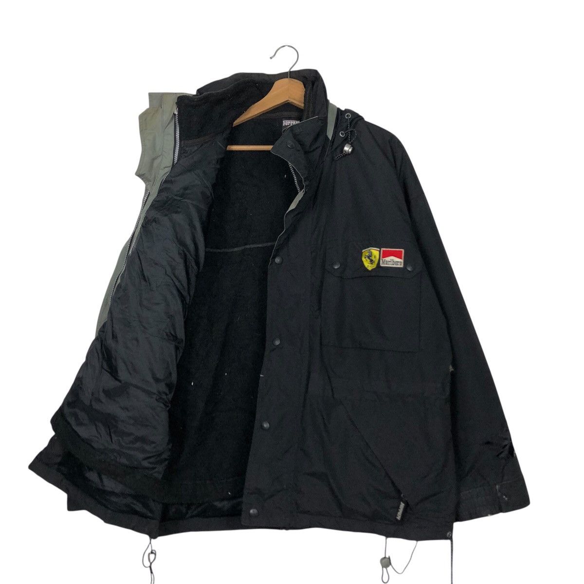 Japanese Brand 📌Vintage Zipper Jacket Racing Wear Ferrari Distressed Wear Size US S / EU 44-46 / 1 - 13 Thumbnail