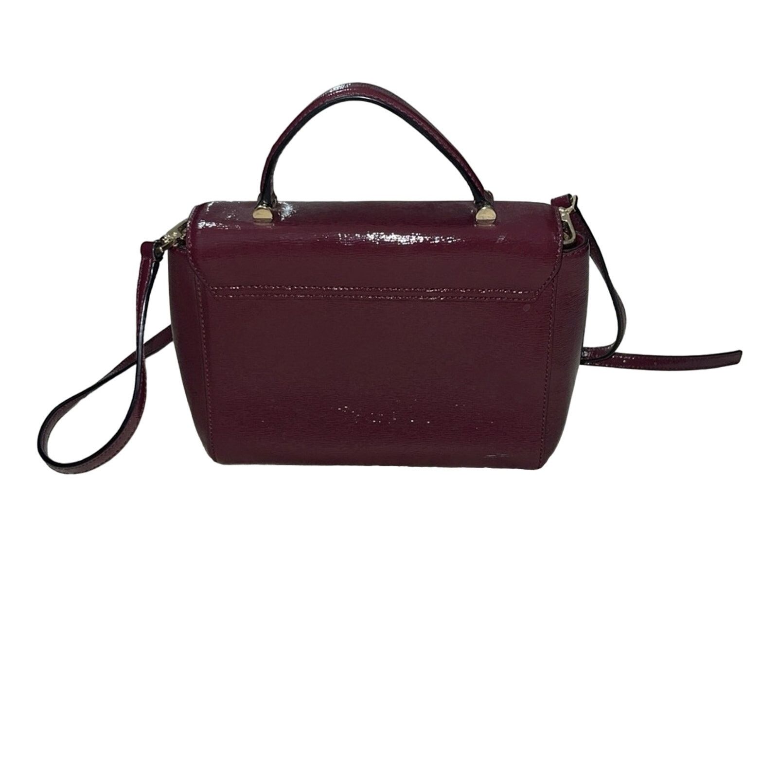 Kate Spade Kate Spade Brynlee Bixby Place Wine Burgundy Crossbody Purse Size ONE SIZE - 6 Thumbnail