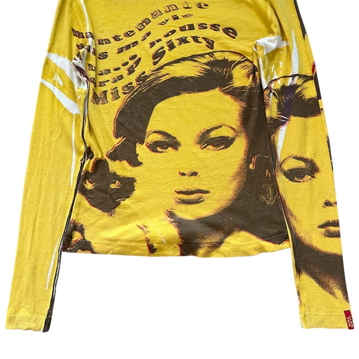 Japanese Brand Vintage Y2K Miss Sixty Longsleeve Size M / US 6-8 / IT 42-44 - 2 Thumbnail