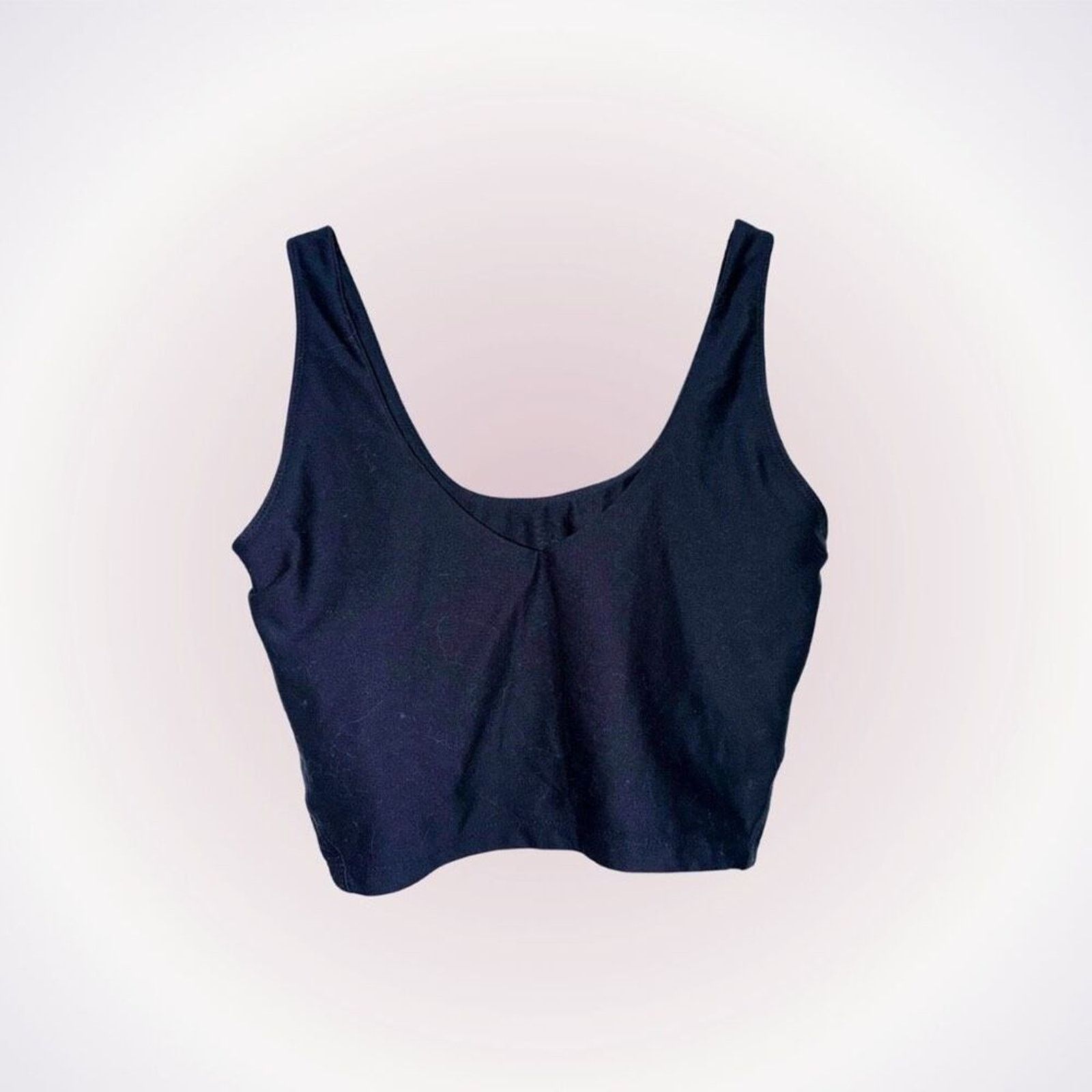 Sage Sage Collective Black Cropped Sports Bra | Sz M Size ONE SIZE - 1 Thumbnail