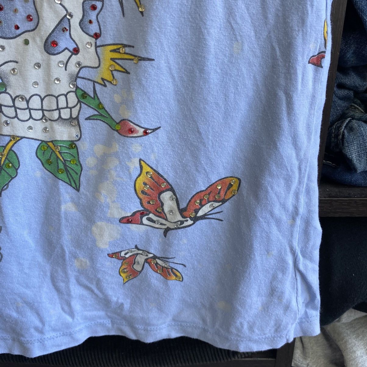 Ed Hardy Vintage Ed Hardy by Christian Audigier y2k opium tee Size L / US 10 / IT 46 - 5 Thumbnail