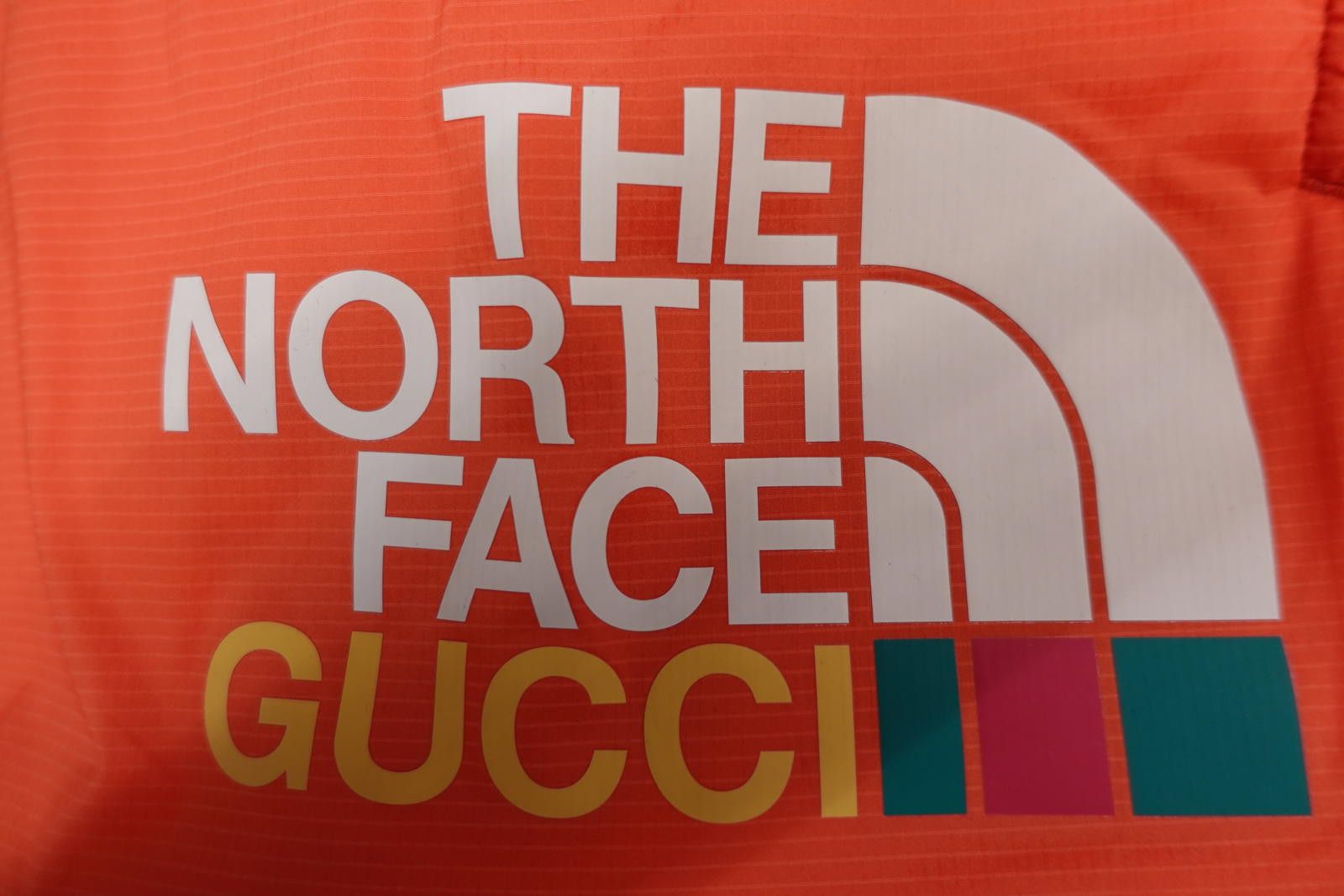 Gucci THE NORTH FACE X GUCCI PADDED RIPSTOP JACKET - ORANGE Size US M / EU 48-50 / 2 - 4 Thumbnail