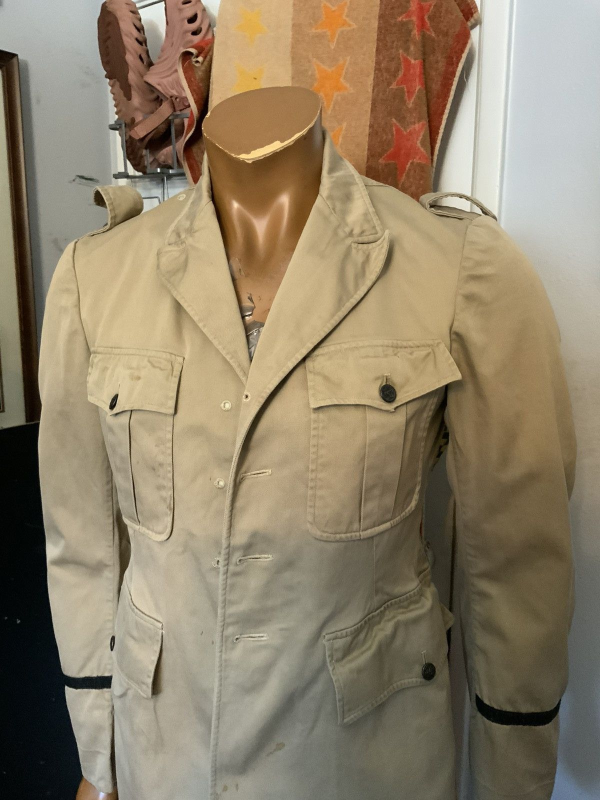 Vintage Vintage 60s Burdine’s Miami Officers Field Shirt Jacket Size US S / EU 44-46 / 1 - 17 Thumbnail