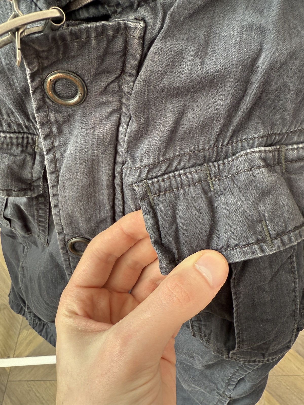 G-Star Vintage G-Star Raw Women’s Navy Faded Military Field Jacket Size M / US 6-8 / IT 42-44 - 13 Thumbnail