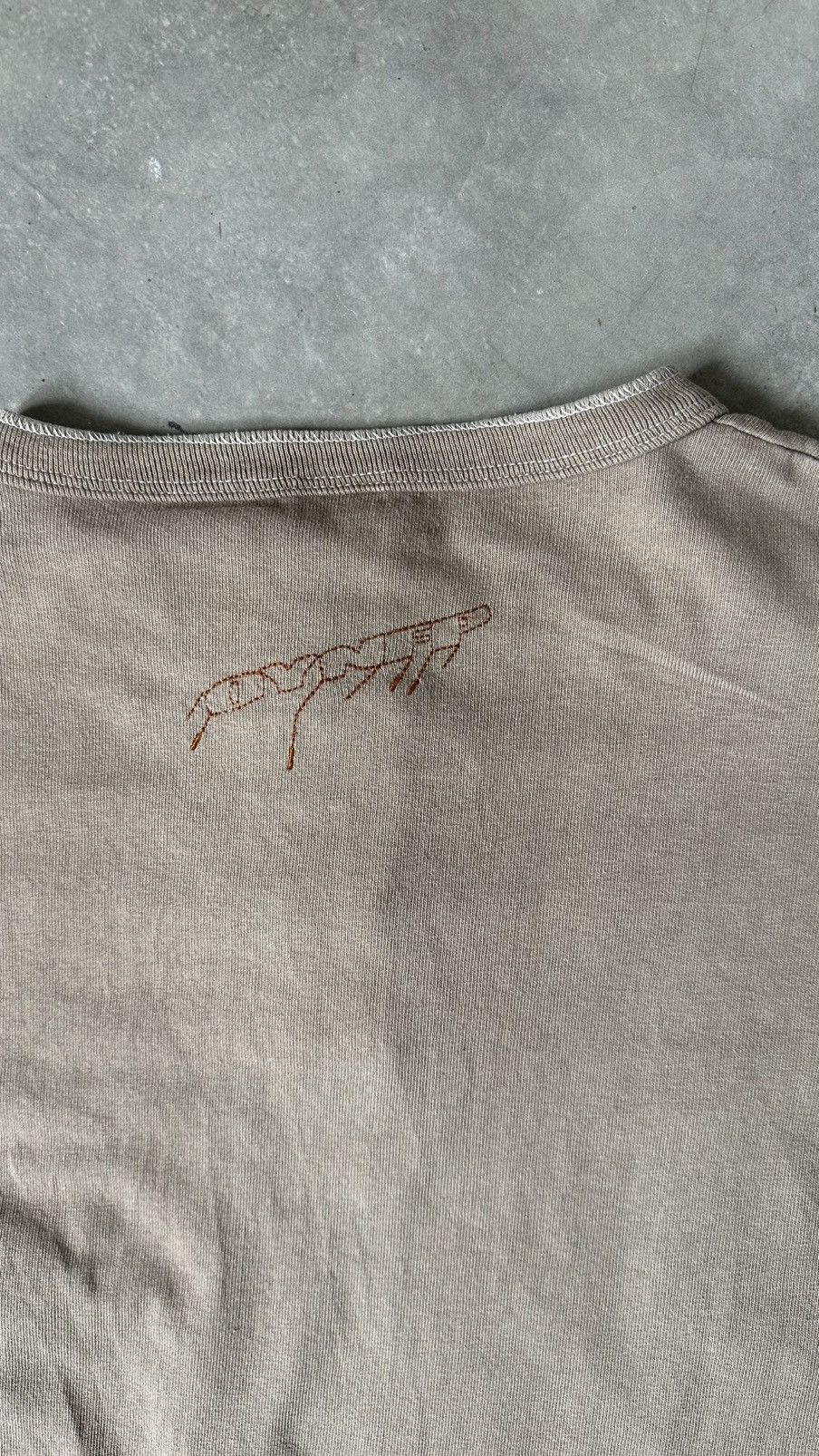 Vintage VINTAGE ON.YO.NE POEMS SUN FADED BUTTON TEE Size US L / EU 52-54 / 3 - 9 Thumbnail