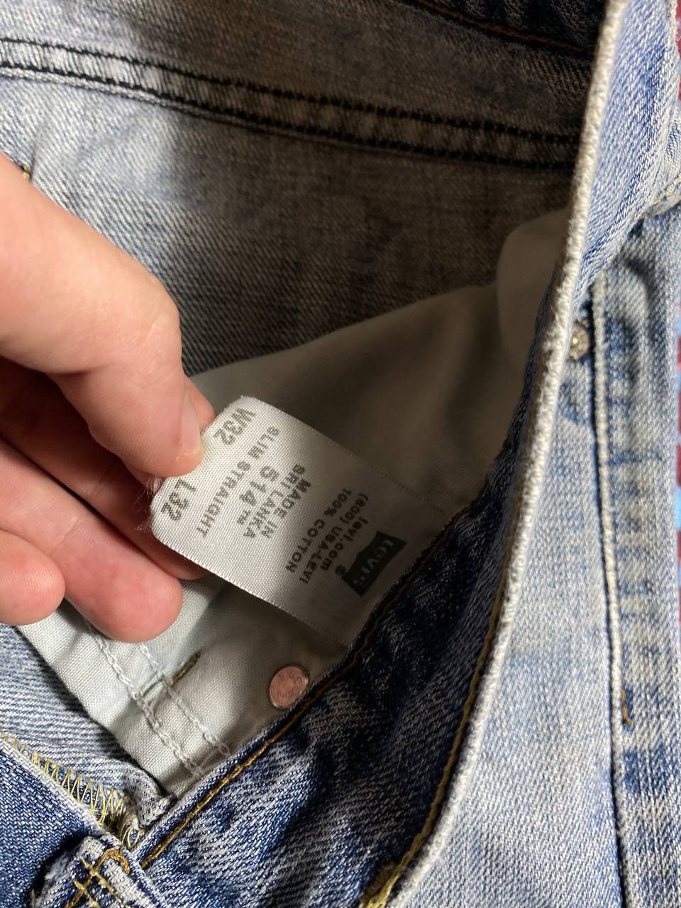 Levi's × Vintage VINTAGE Y2K ARCHIVE STYLE Levis 514 GRUNGE FADED JEANS Size US 32 / EU 48 - 3 Thumbnail