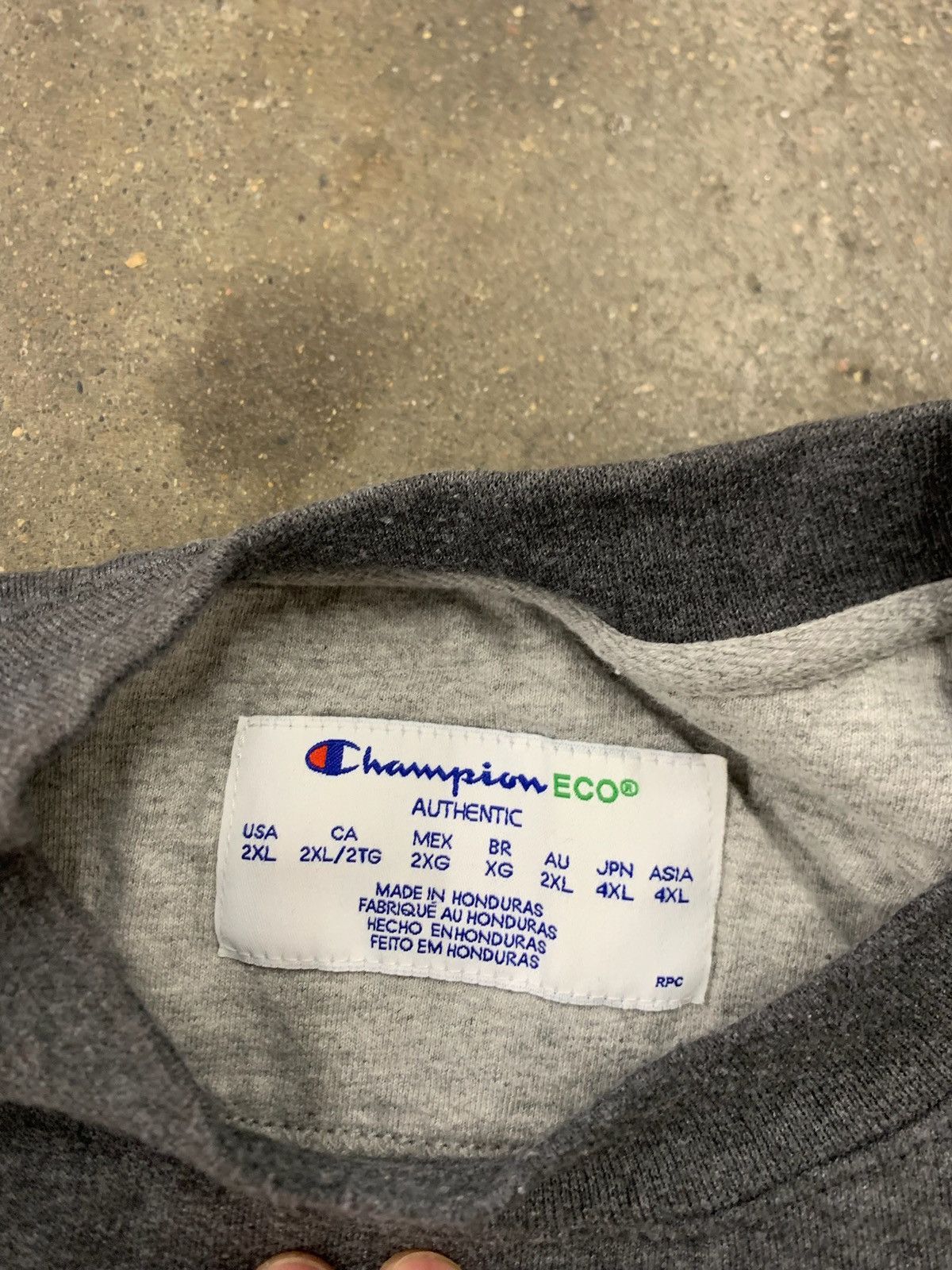 Vintage Vintage Crewneck Chanpion Ecotek Crewneck Size US XXL / EU 58 / 5 - 2 Thumbnail