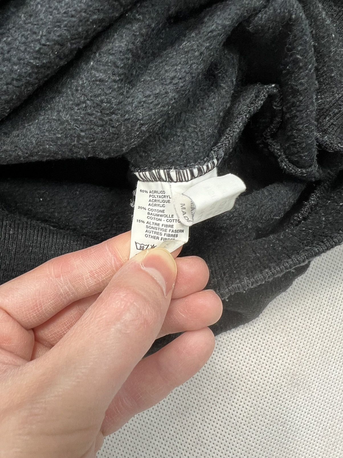 Valentino Fleece Sweatshirt Valentino Jeans big logo vintage Size US XL / EU 56 / 4 - 6 Thumbnail