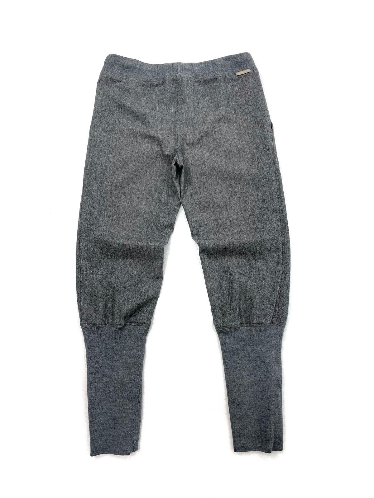 Moncler Moncler 100% Virgin Wool Knit Joggers – Grey – Size IT 40 Size 27" / US 4 / IT 40 - 9 Thumbnail