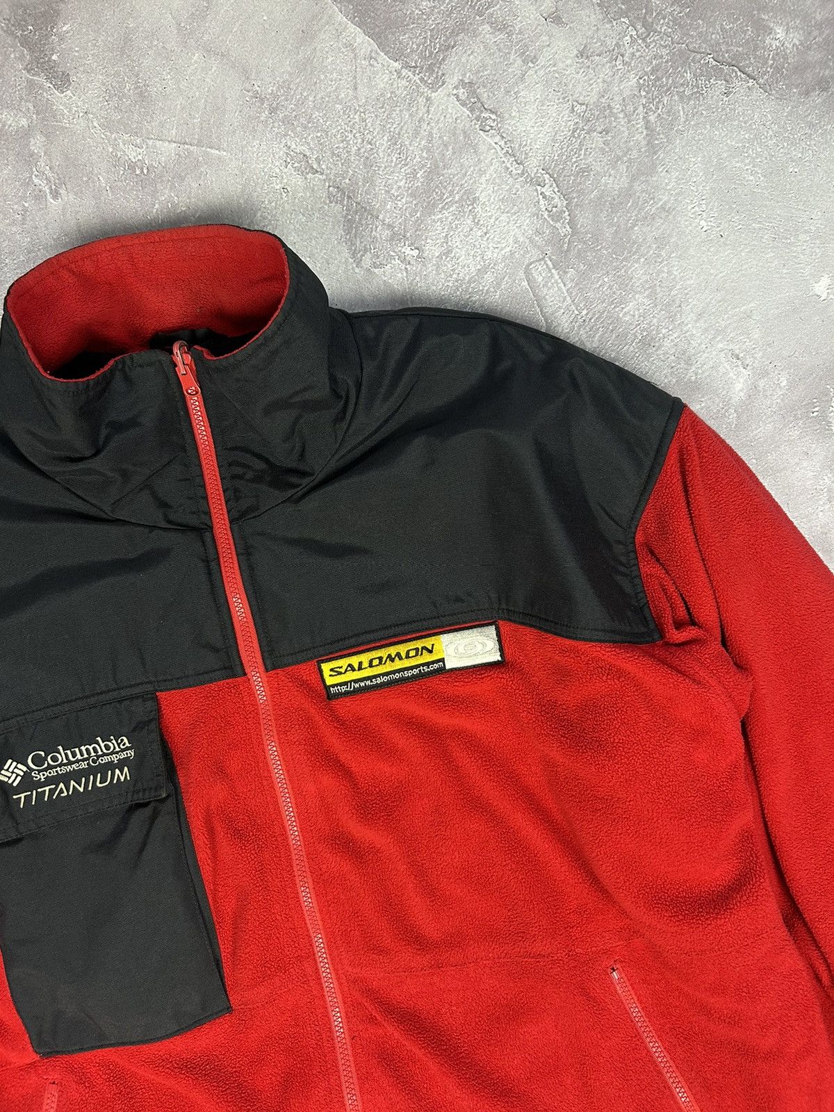 Columbia × Vintage Columbia Titanium Omni Tech Fleece Size XL Vintage 90s y2k Size US XL / EU 56 / 4 - 5 Thumbnail