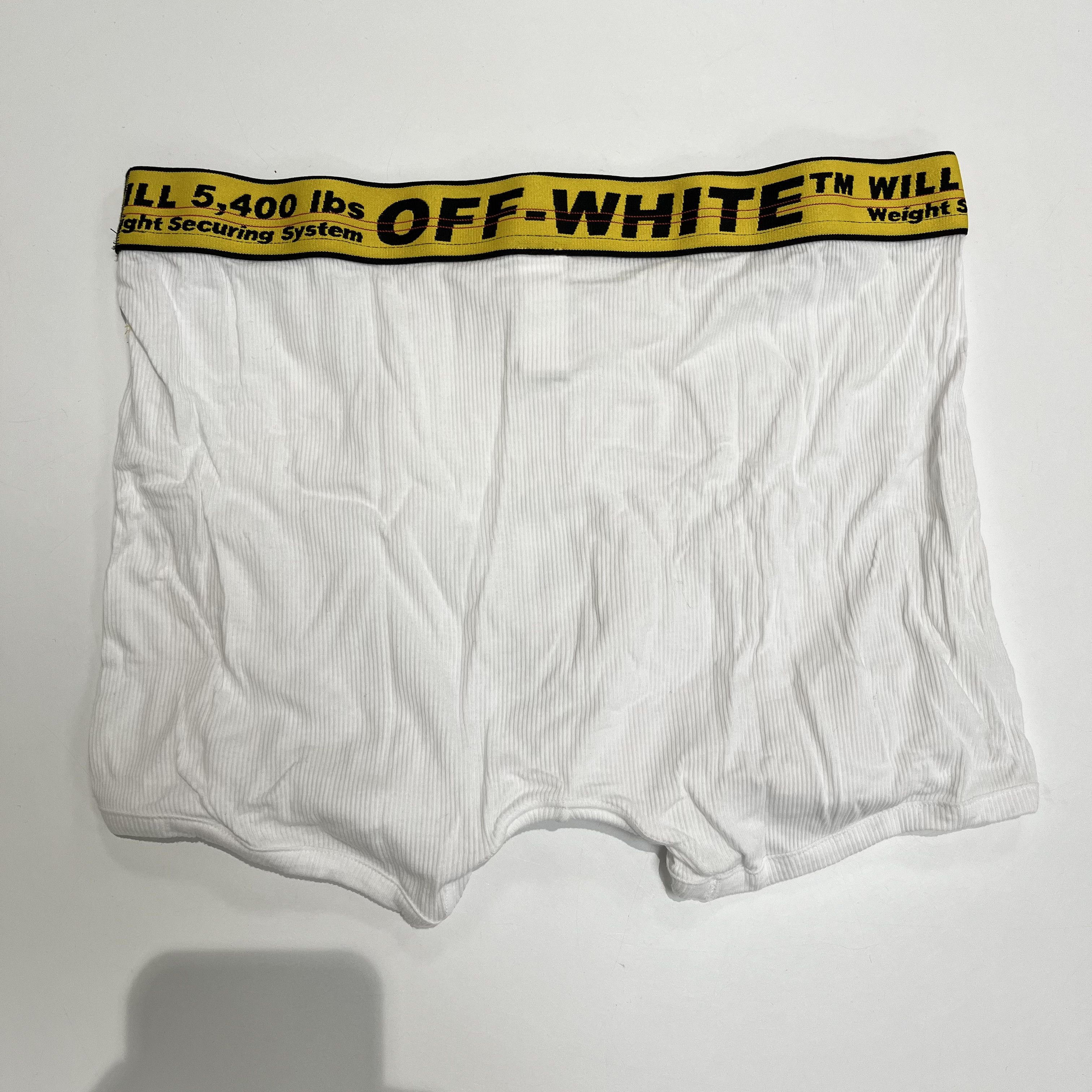 Off-White Off-White Industial Boxer Tri-Pack White Size ONE SIZE - 3 Thumbnail