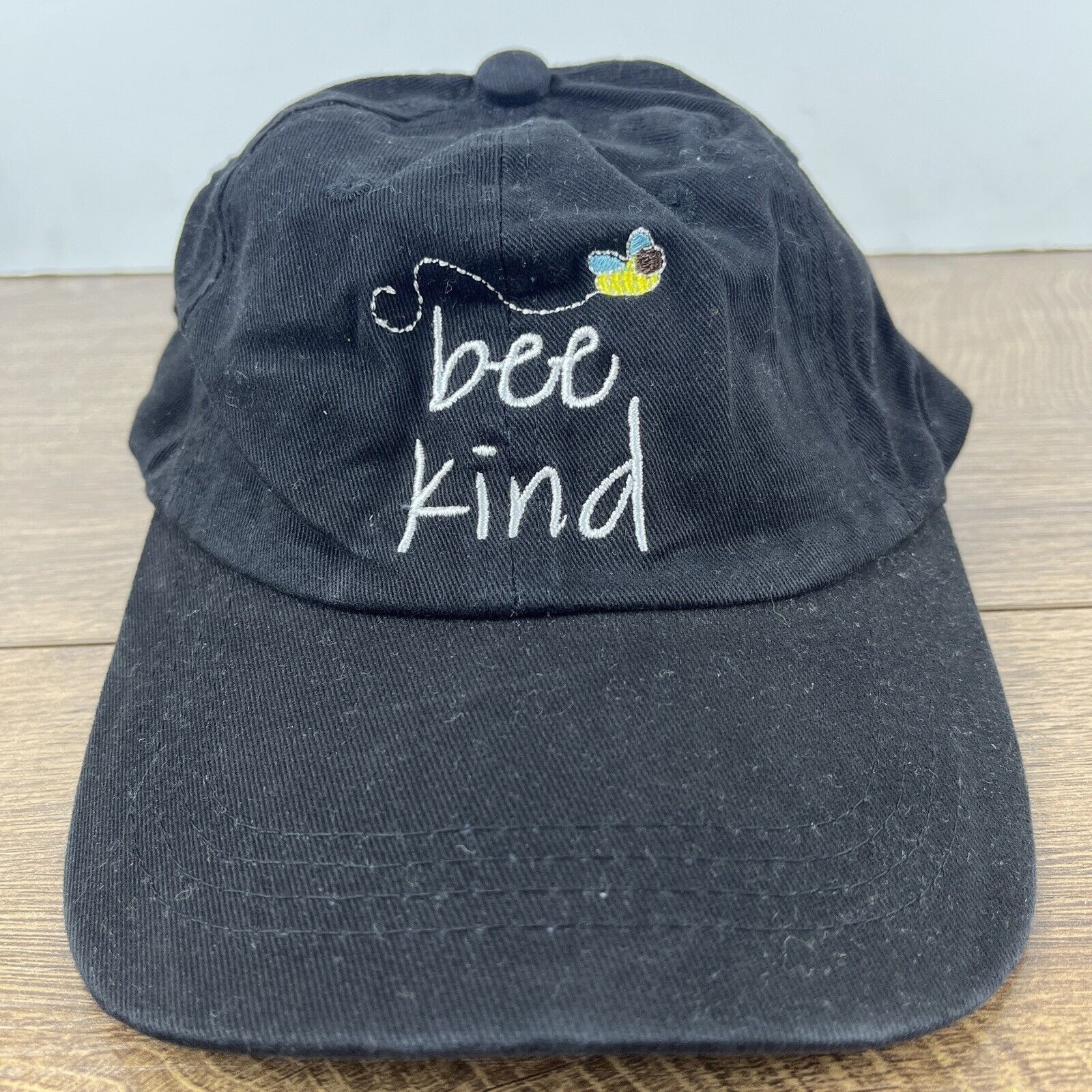 Other Bee Kind Hat Bee Kind Black Hat Adjustable Adult Size Hat Ca Size ONE SIZE - 3 Thumbnail