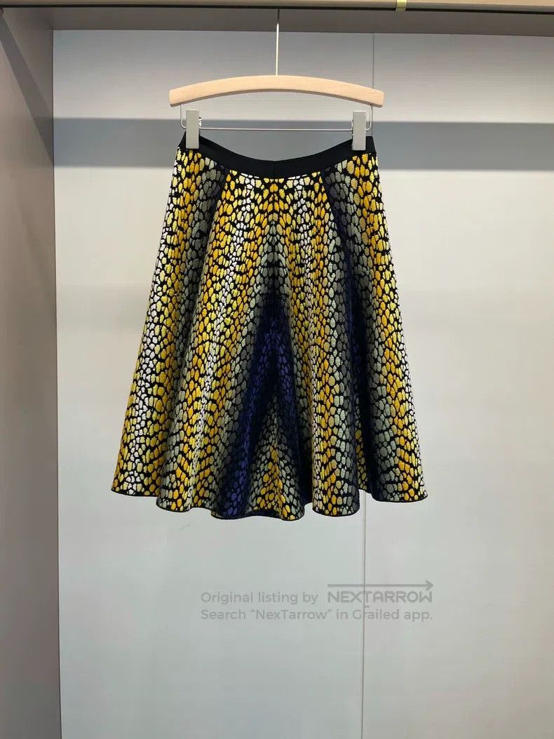 Fendi Fendi Color block cotton skirt Size 25" / US 0 / IT 36 - 2 Thumbnail