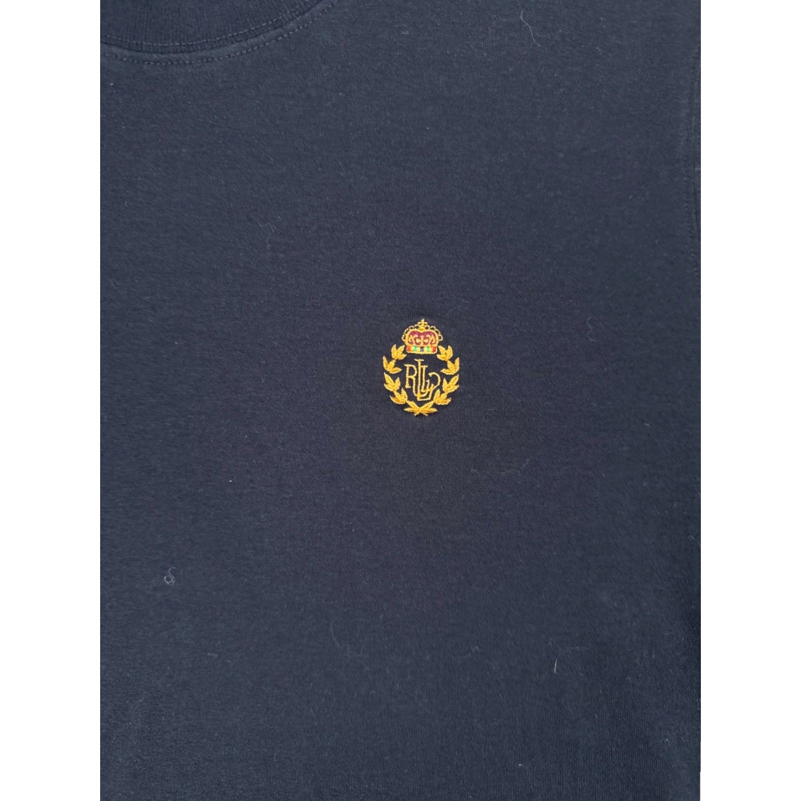 Ralph Lauren Lauren Ralph Lauren Shirt Women Medium Blue Long Sleeve Turtle Neck 100% Cotton Size M / US 6-8 / IT 42-44 - 6 Thumbnail