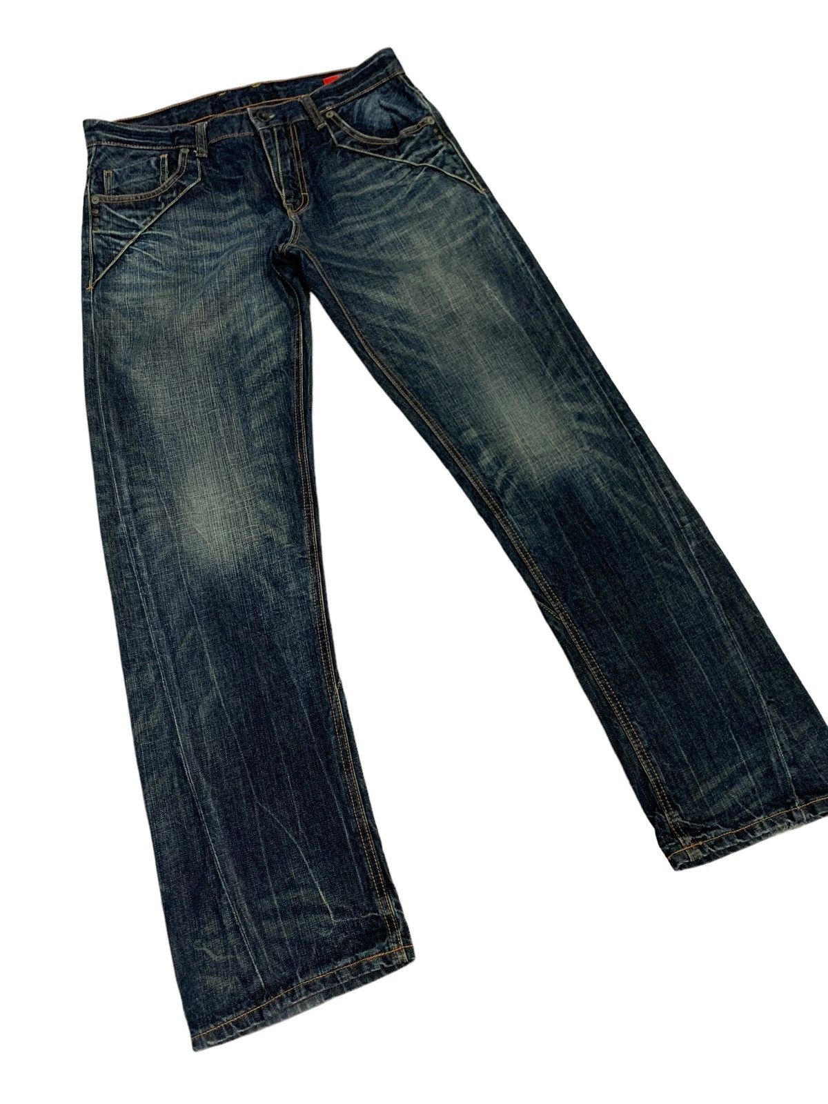 Japanese Brand 🔥Japanese Brand Streetwear UJ Jeans Distressed Jeans Size US 34 / EU 50 - 10 Thumbnail
