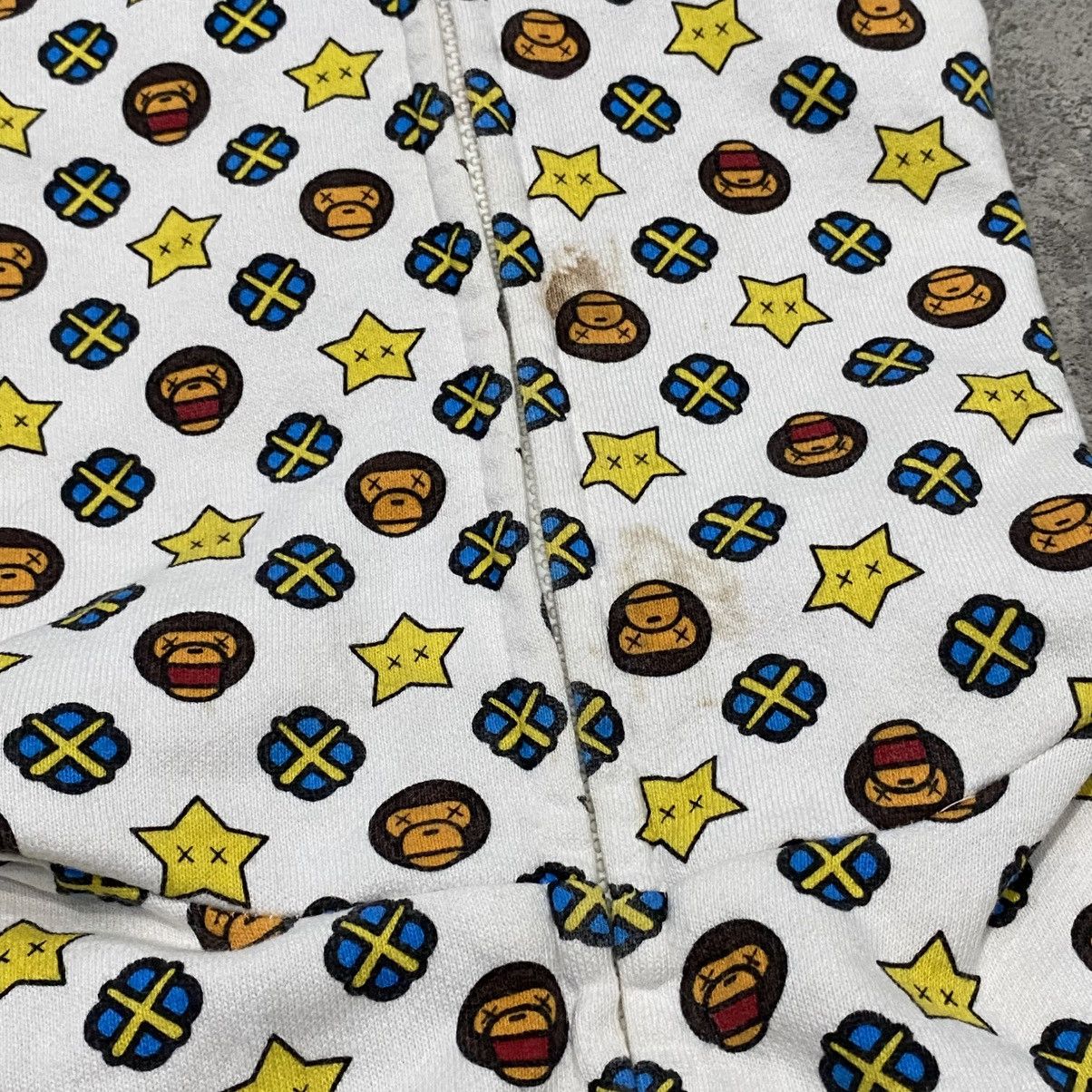 Bape × Kaws Baby Milo X Kaws Monogram Hoodie Size US XS / EU 42 / 0 - 6 Thumbnail
