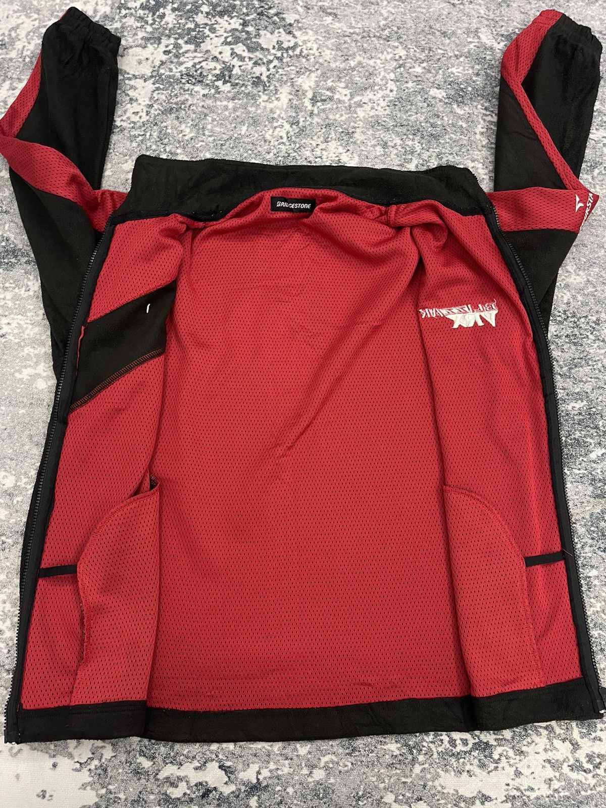 Japanese Brand VINTAGE BRIDGESTONE BLIZZAK VRX FULL ZIPPER JACKET Size US L / EU 52-54 / 3 - 4 Thumbnail