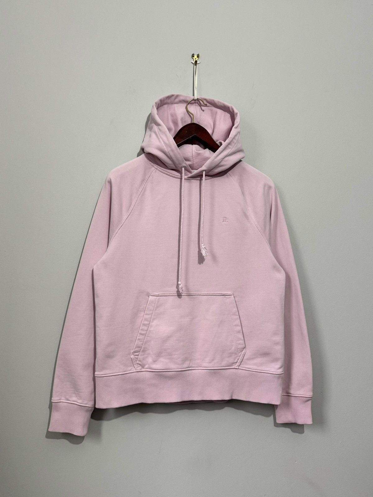 helmut lang red hoodie
