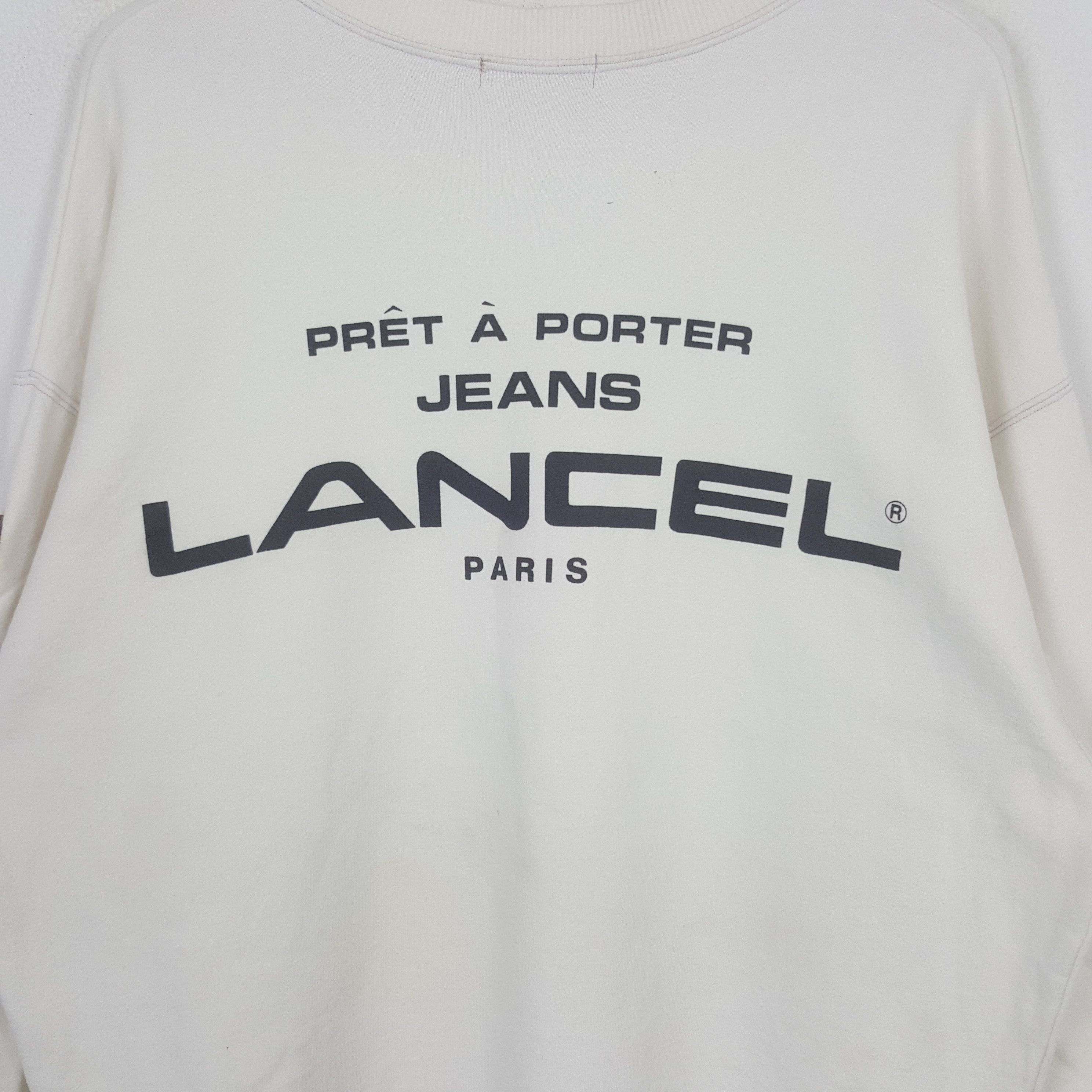 Lancel Vintage Lancel Paris Designer Sweatshirt C296N15 Size US L / EU 52-54 / 3 - 2 Thumbnail