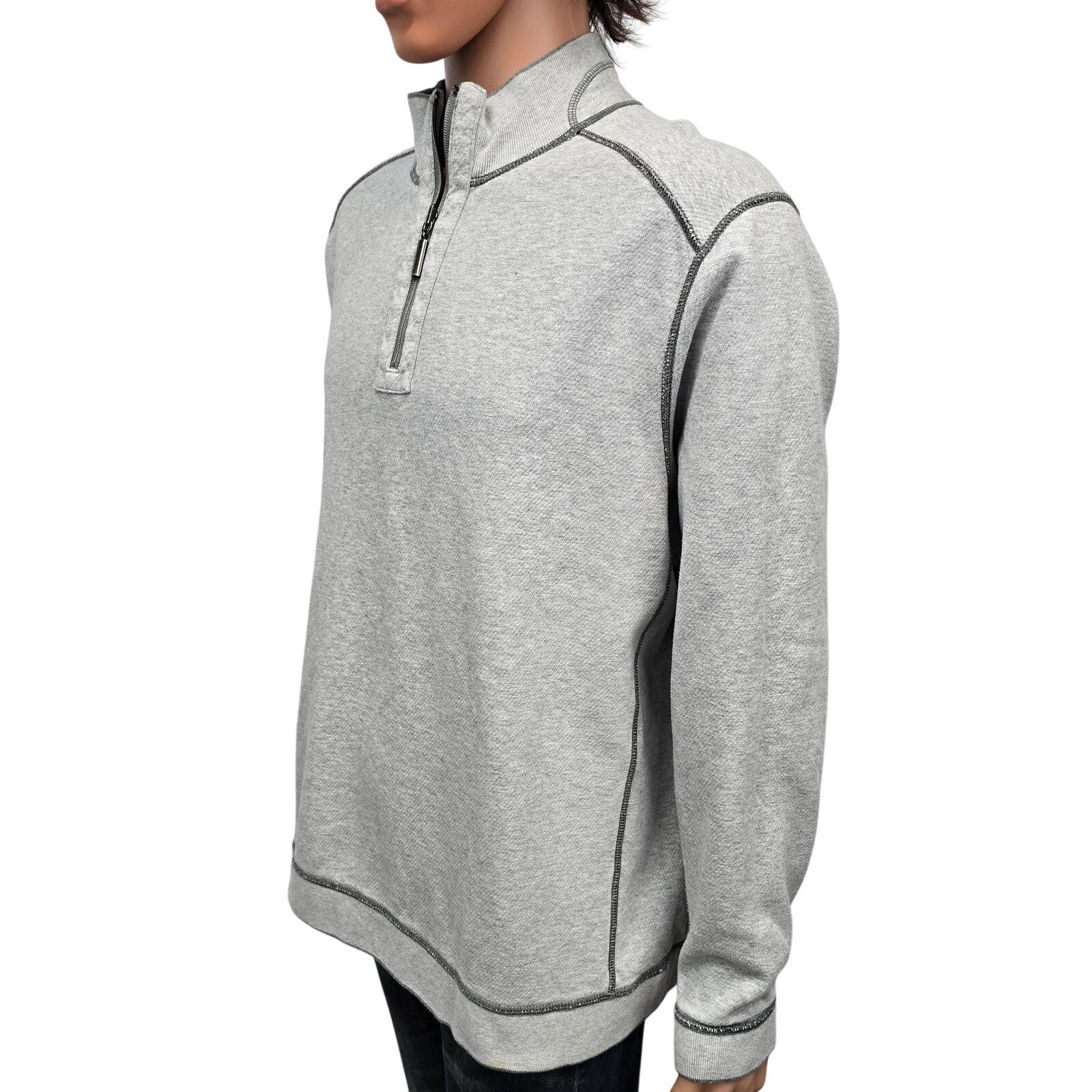 Tommy Bahama Tommy Bahama Reversible 1/2 Half Zip Sweatshirt Sweater XL Size US XL / EU 56 / 4 - 11 Thumbnail