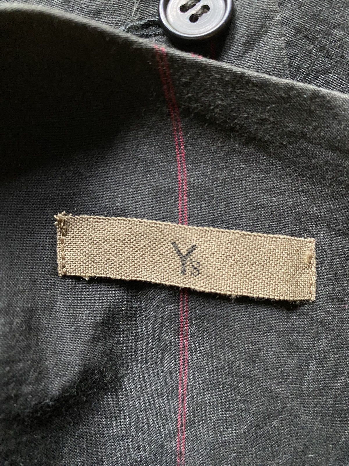 Y's × Yohji Yamamoto Y's Yohji Yamamoto Vintage Black Pocket Dress Size M / US 6-8 / IT 42-44 - 6 Thumbnail