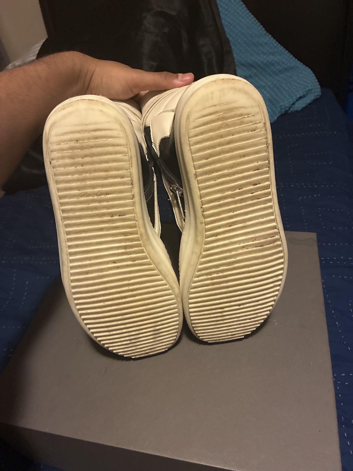 Rick Owens Rick Owens FW24 Leather Geobaskets Size US 10 / EU 43 - 3 Thumbnail