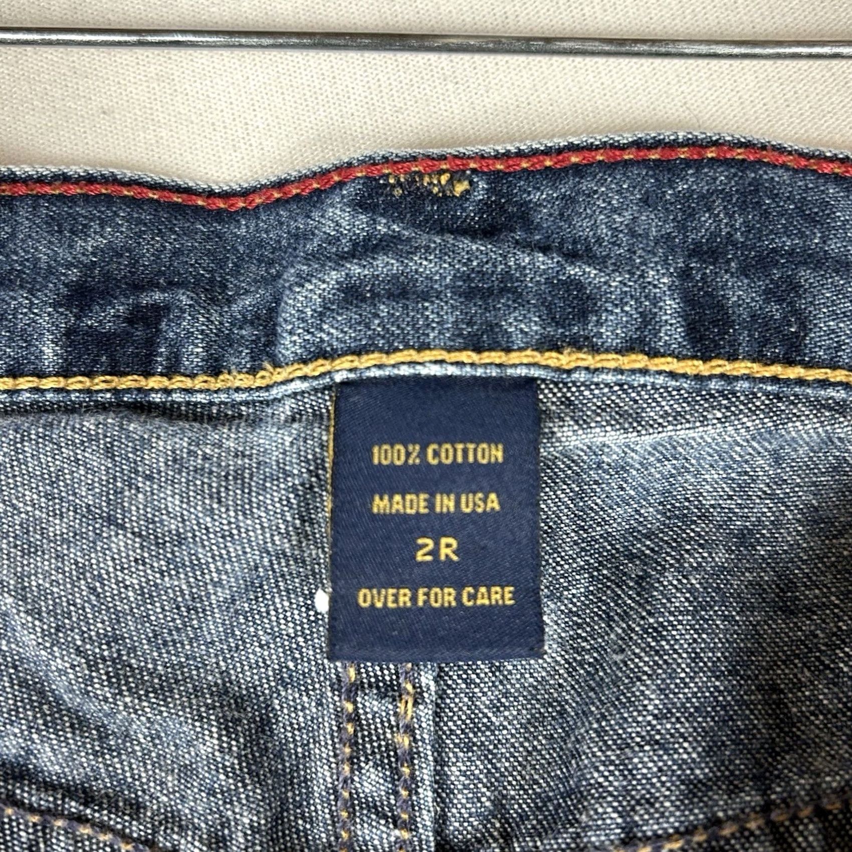 Abercrombie & Fitch VINTAGE Abercrombie & Fitch Jeans Womens 2R Bootcut Wide Leg Denim Button Fly 32in Inseam Size 26" / US 2 / IT 38 - 6 Thumbnail