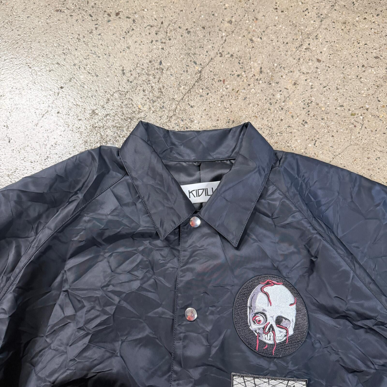 KIDILL Kidill Wrinkled Bomber Jacket Size US L / EU 52-54 / 3 - 8 Thumbnail