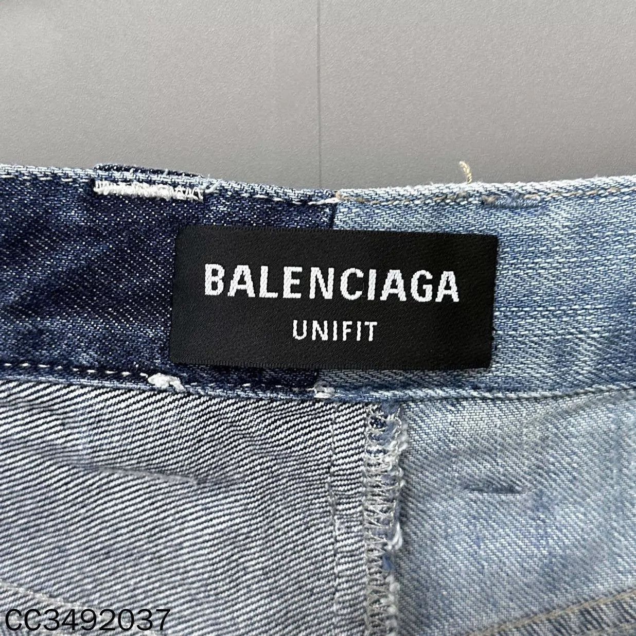 Balenciaga Balenciaga Colorblock Embroidered Jeans XS Women's Size 25" / US 0 / IT 36 - 6 Thumbnail