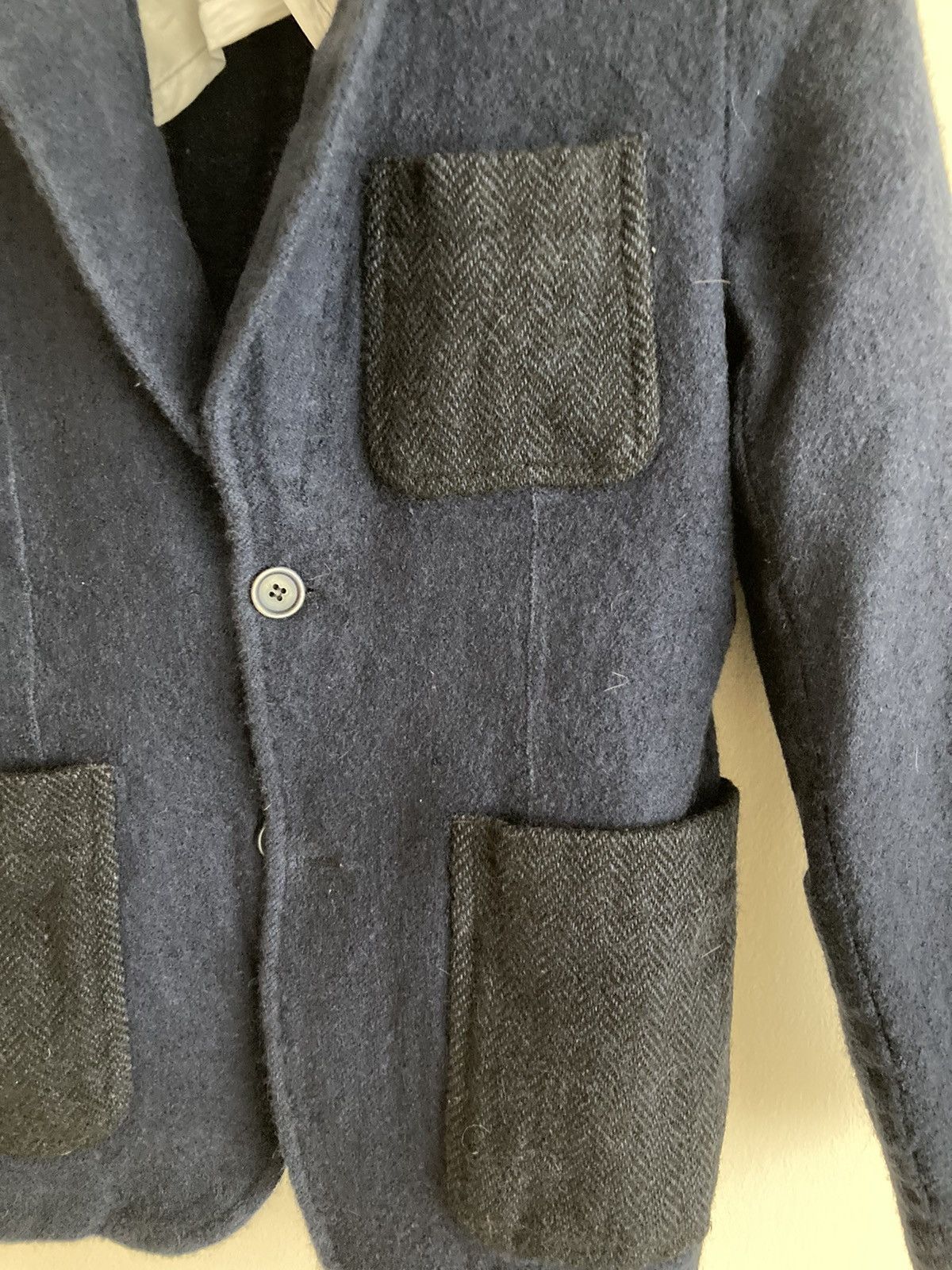Comme des Garcons × Comme des Garcons SHIRT Comme des Garçons SHIRT vintage felt jacket Size US S / EU 44-46 / 1 - 3 Thumbnail